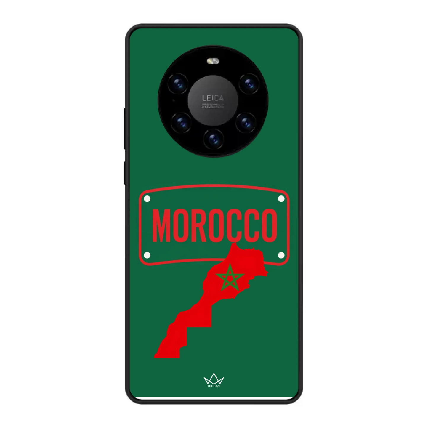 Funda de teléfono de fútbol del Mundial Mapa - Marruecos