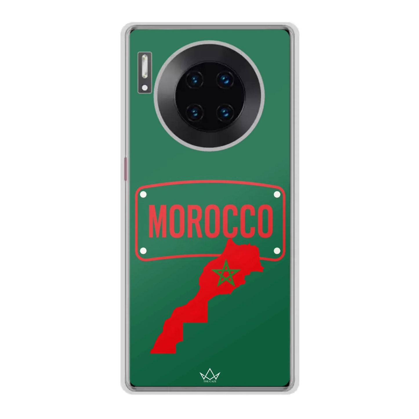 Funda de teléfono de fútbol del Mundial Mapa - Marruecos