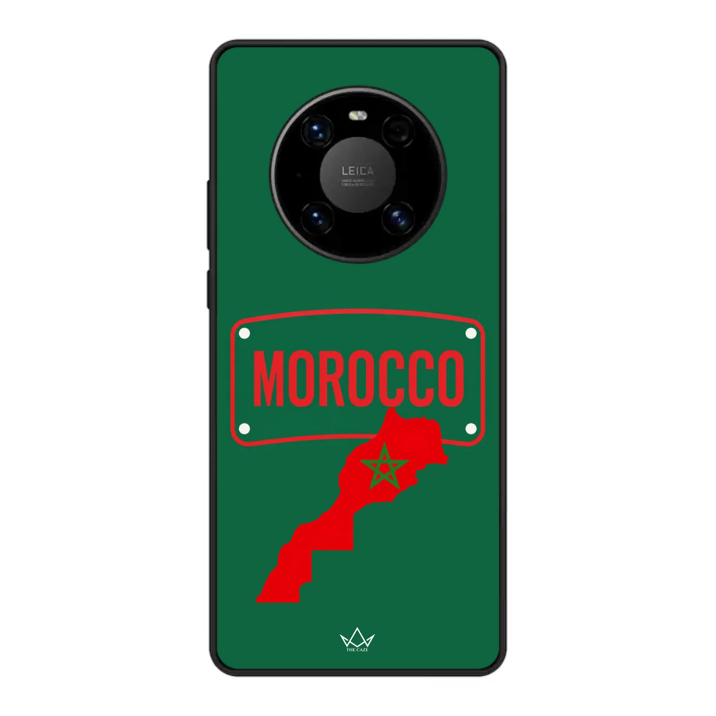 Funda de teléfono de fútbol del Mundial Mapa - Marruecos