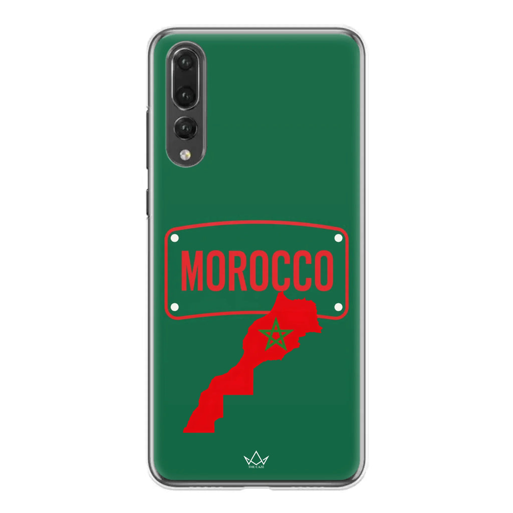 World Cup football phone case Map - Morocco