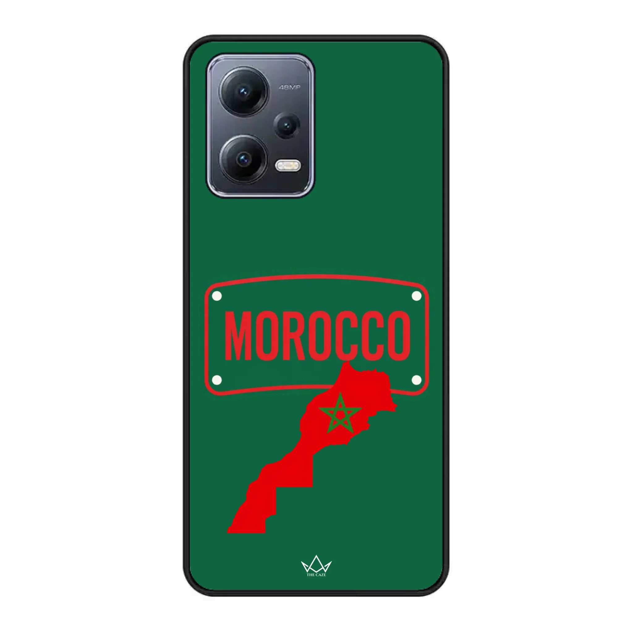 World Cup football phone case Map - Morocco