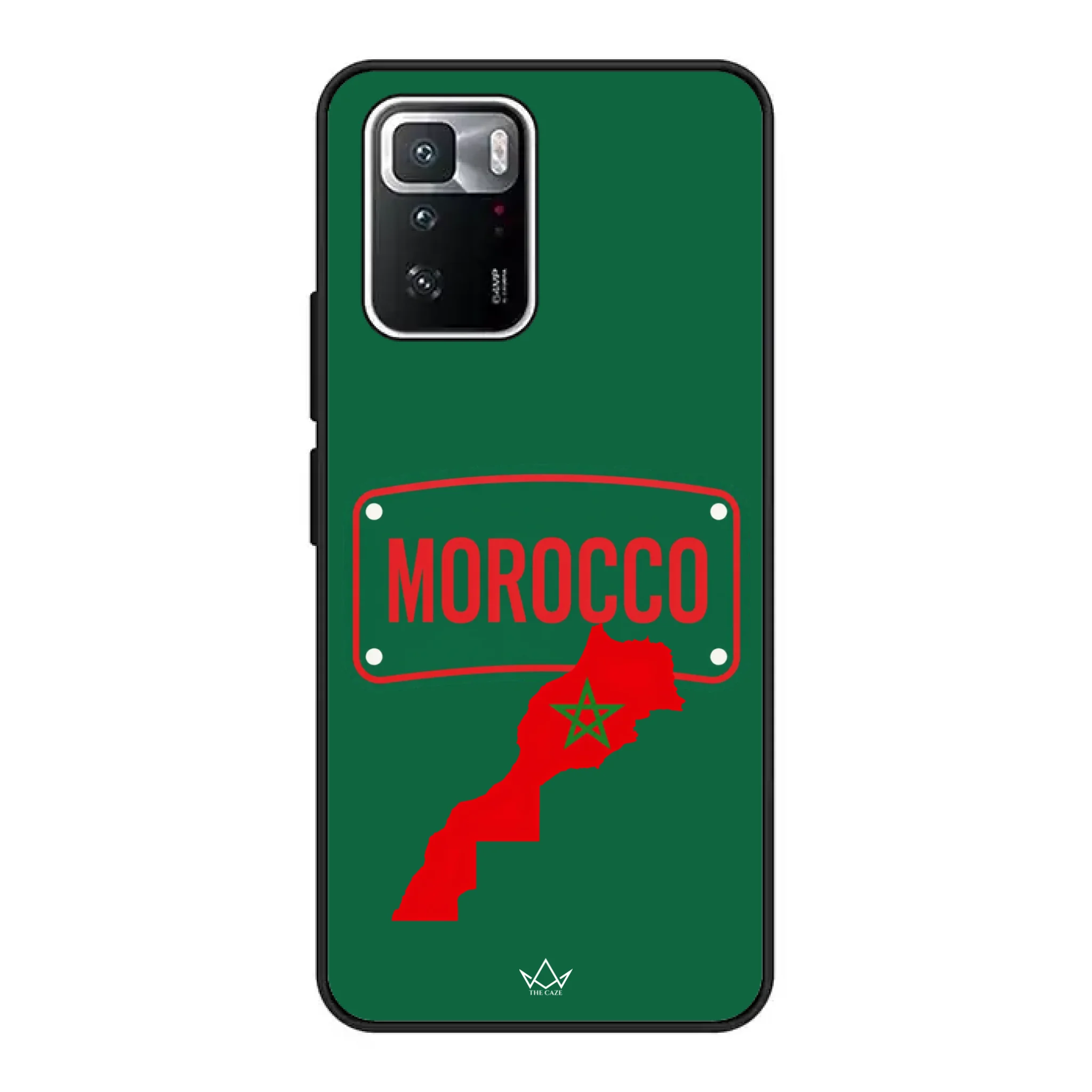 World Cup football phone case Map - Morocco