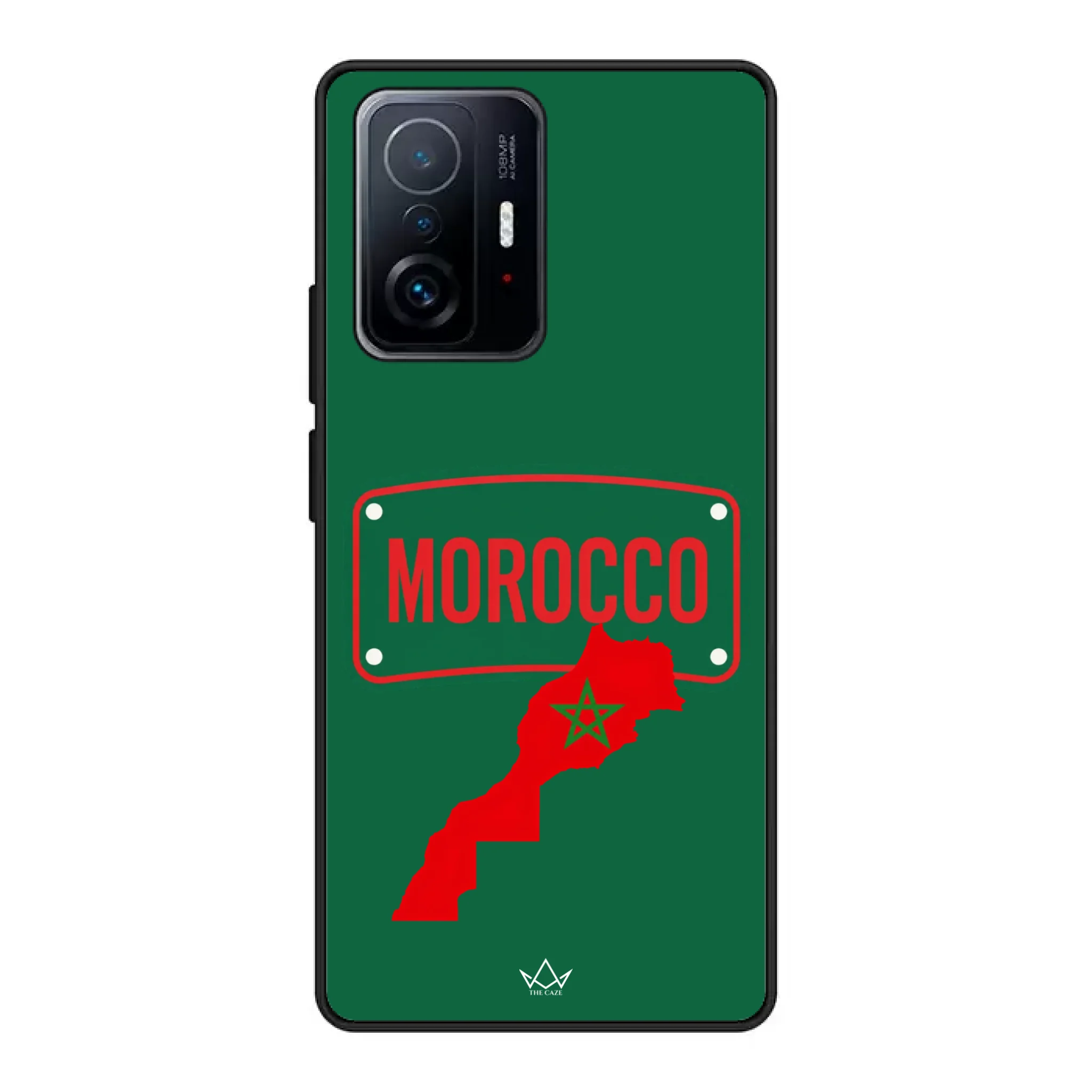 World Cup football phone case Map - Morocco