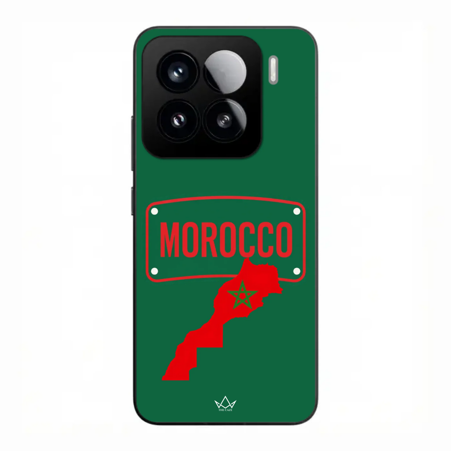Funda de teléfono de fútbol del Mundial Mapa - Marruecos