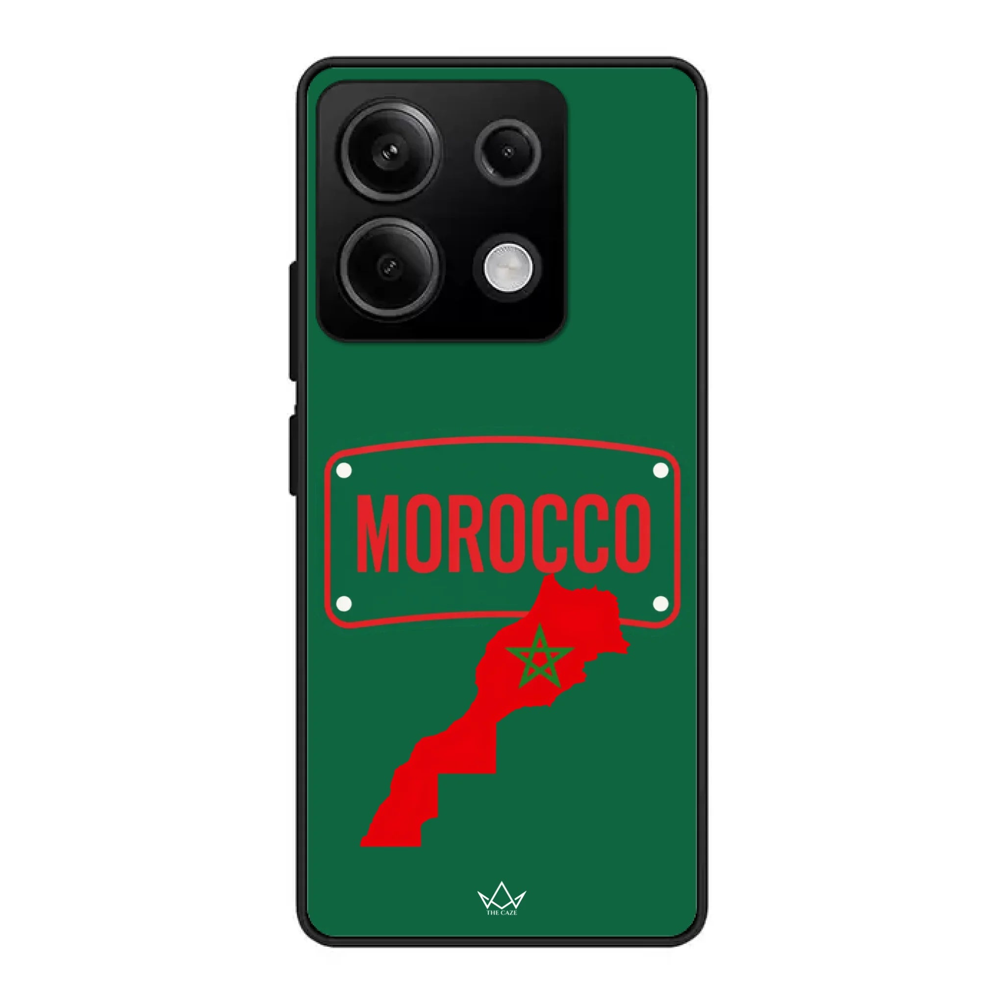 World Cup football phone case Map - Morocco