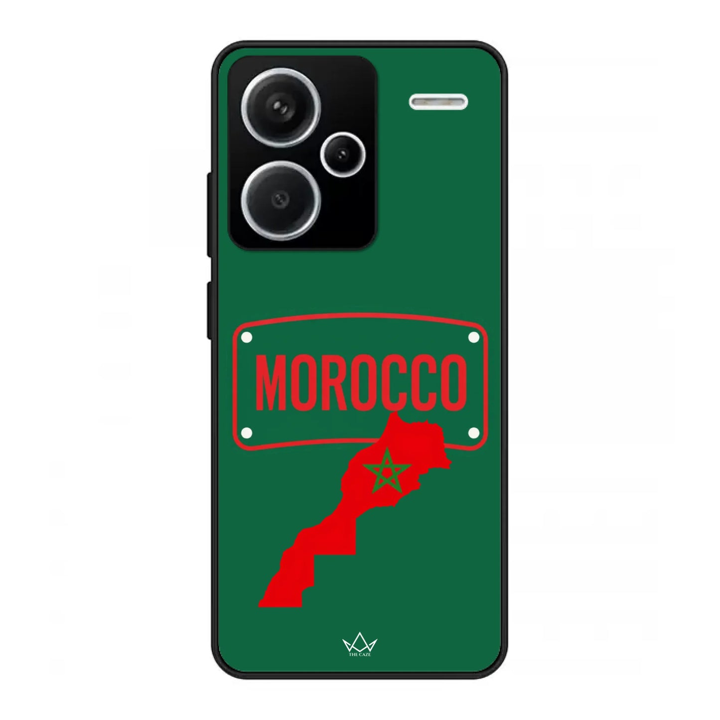Funda de teléfono de fútbol del Mundial Mapa - Marruecos