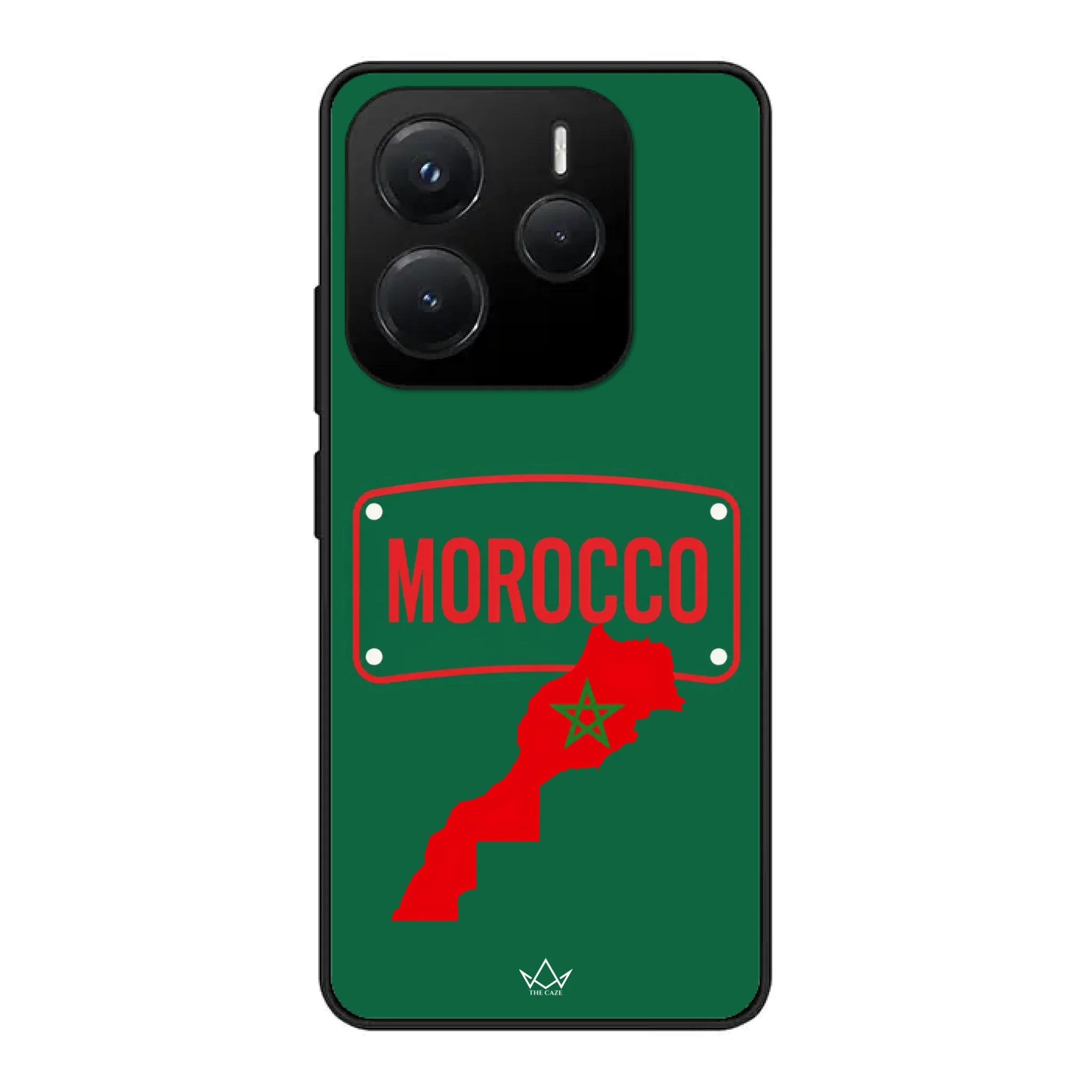 World Cup football phone case Map - Morocco