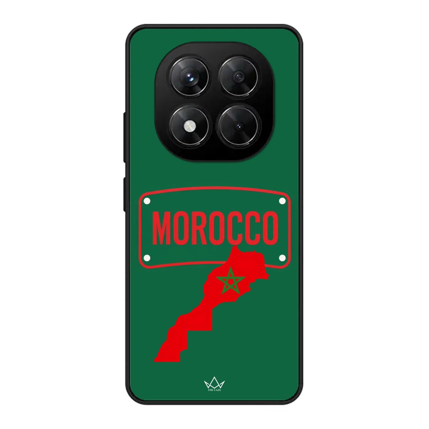 Funda de teléfono de fútbol del Mundial Mapa - Marruecos