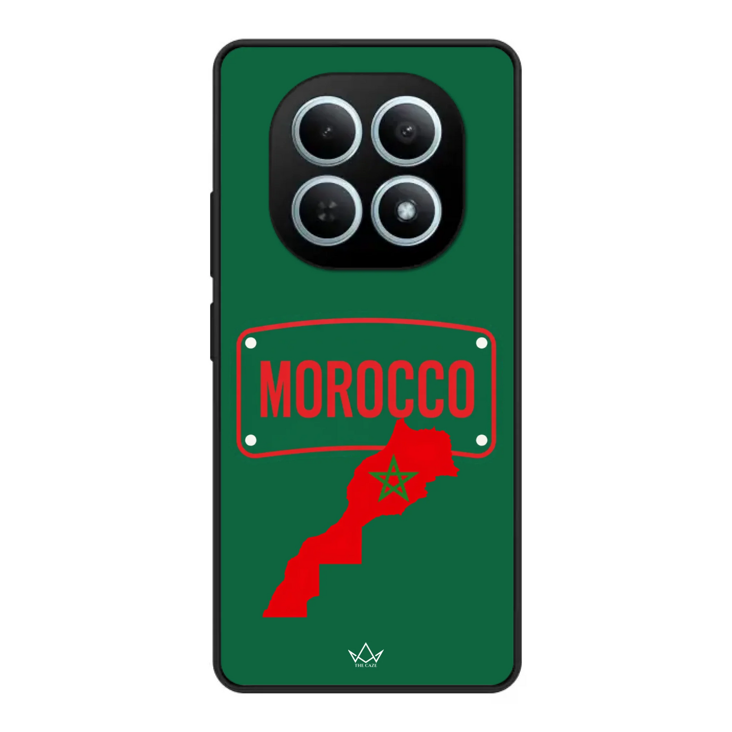 Funda de teléfono de fútbol del Mundial Mapa - Marruecos