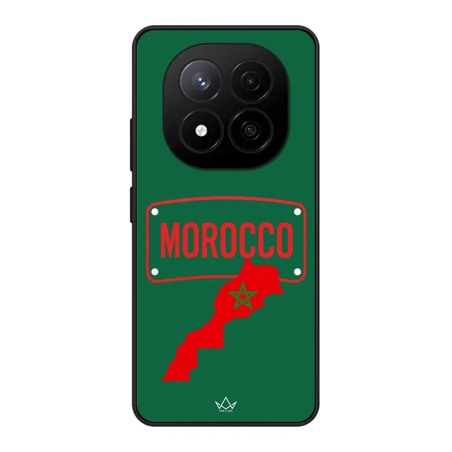 Funda de teléfono de fútbol del Mundial Mapa - Marruecos
