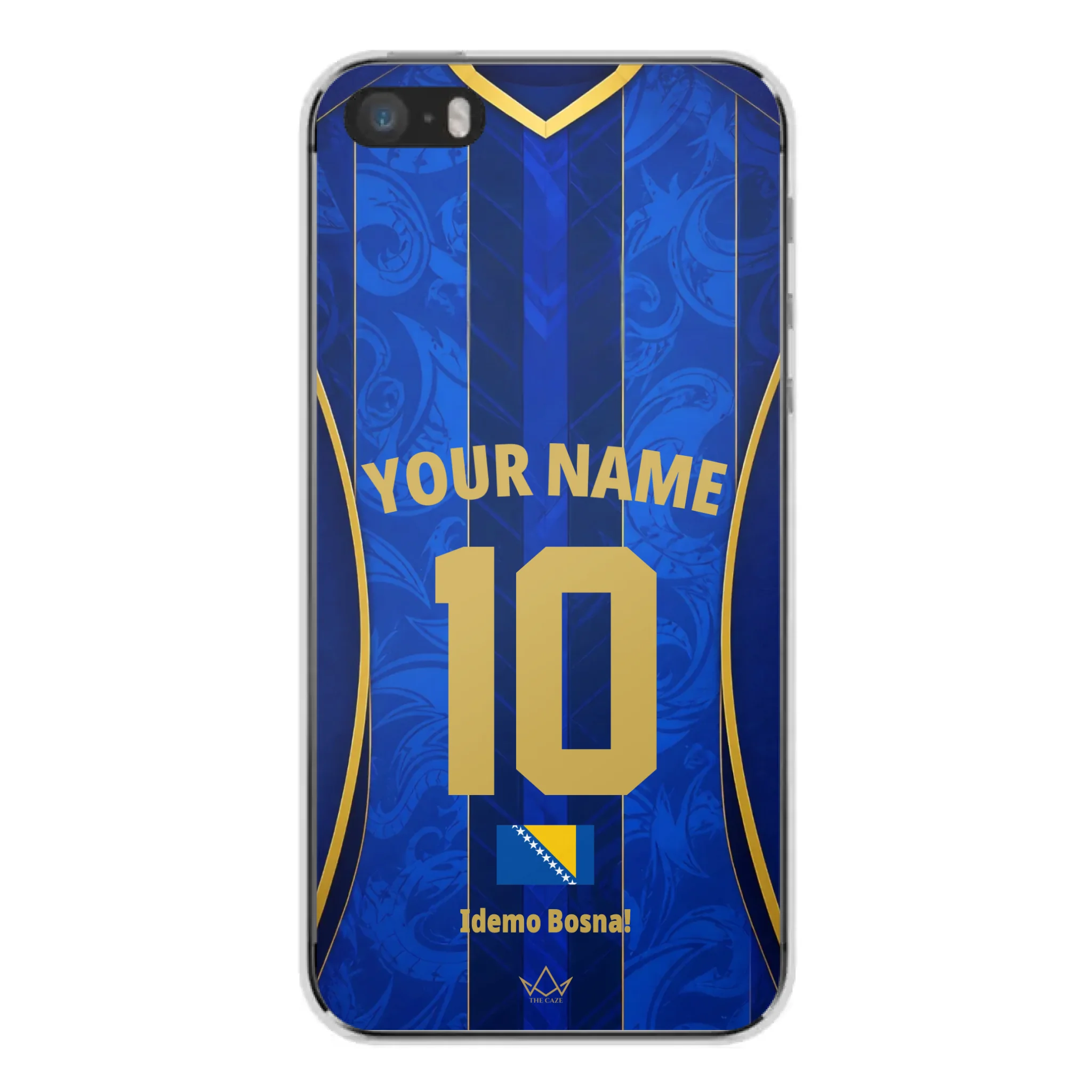 Bosnie-Herzégovine football Jersey iPhone Case