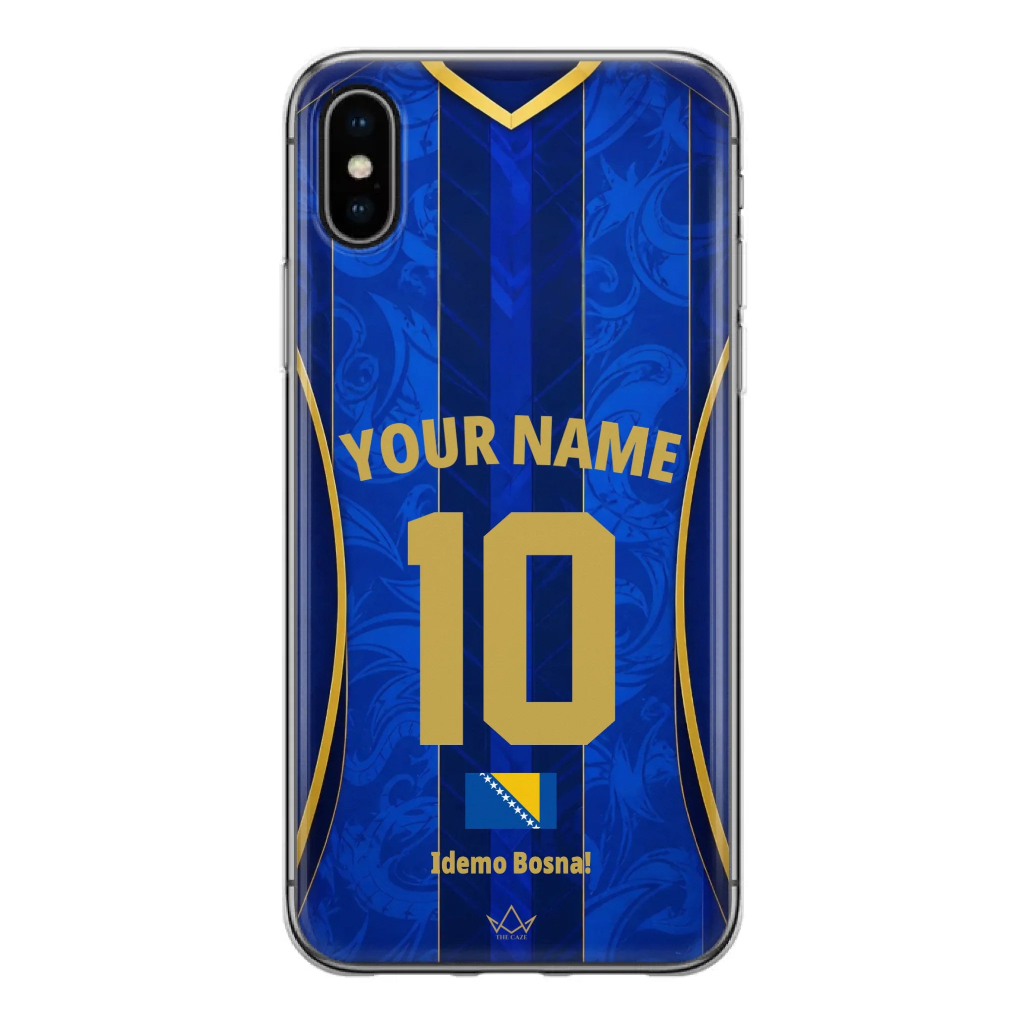 Bosnie-Herzégovine football Jersey iPhone Case