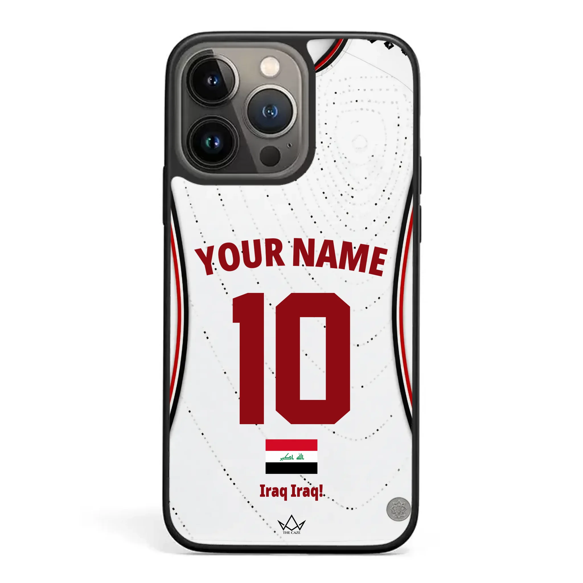 Iraq football Jersey iPhone Case