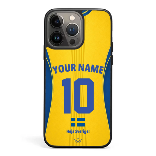 Sweden football Jersey iPhone Case