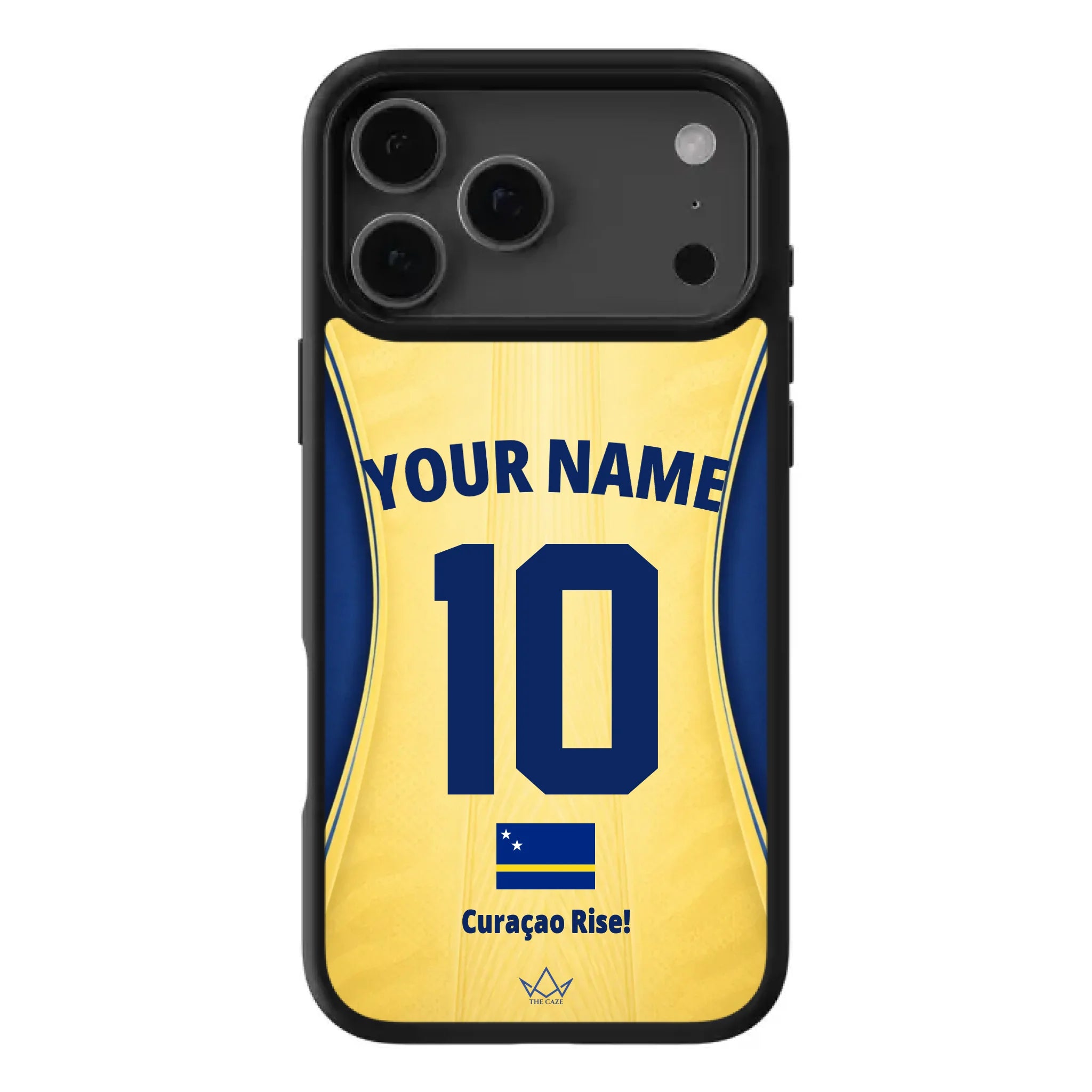 Curacao football Jersey iPhone Case