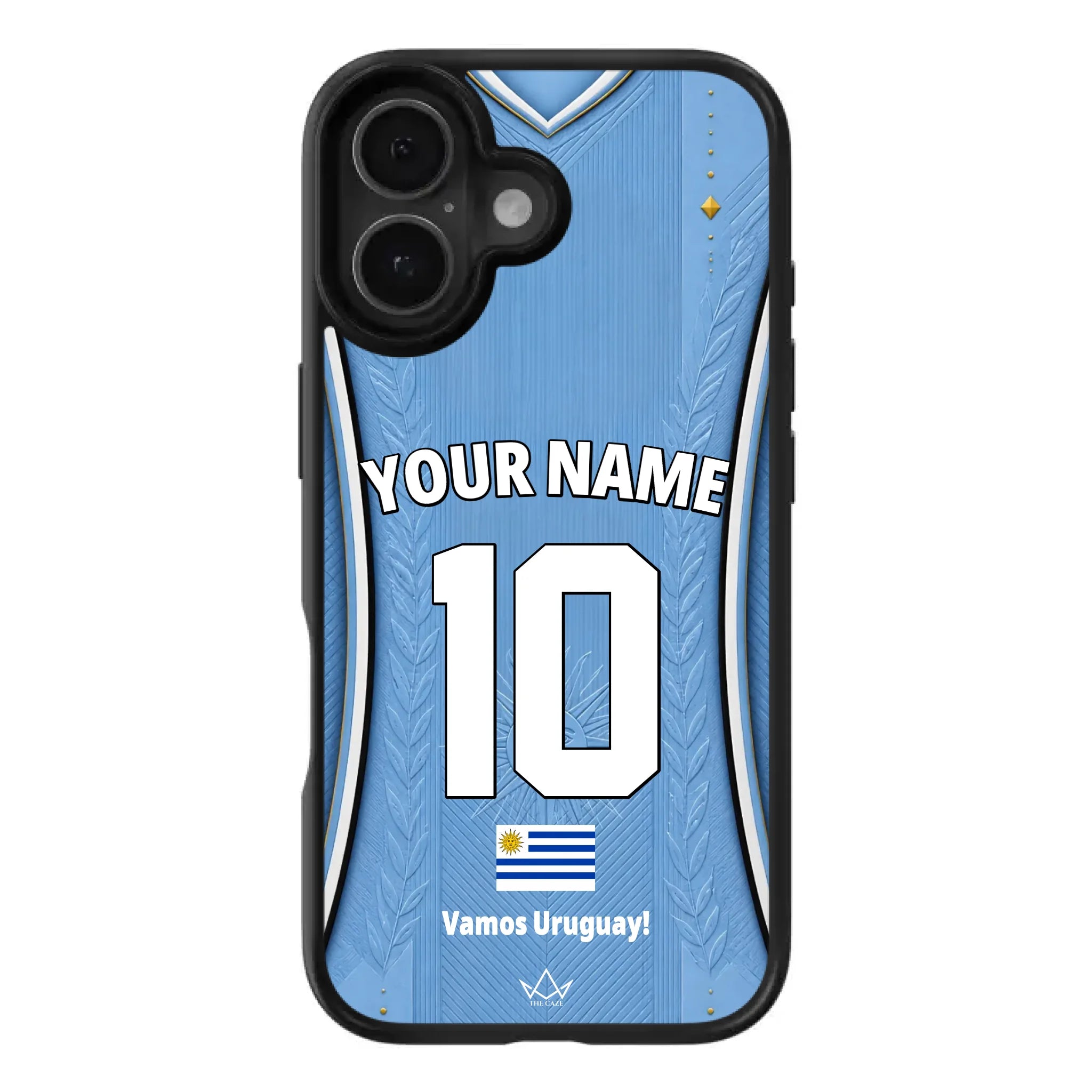 Uruguay football Jersey iPhone Case