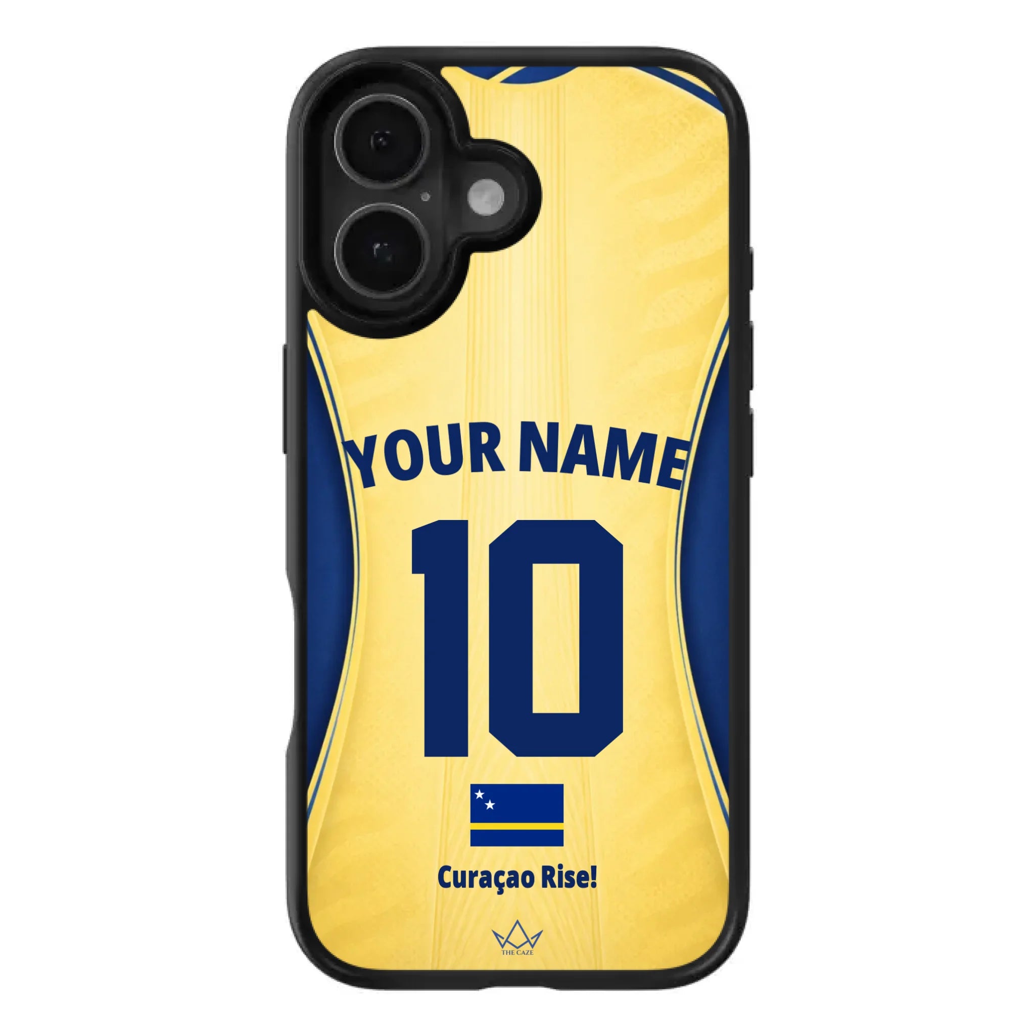 Curacao football Jersey iPhone Case