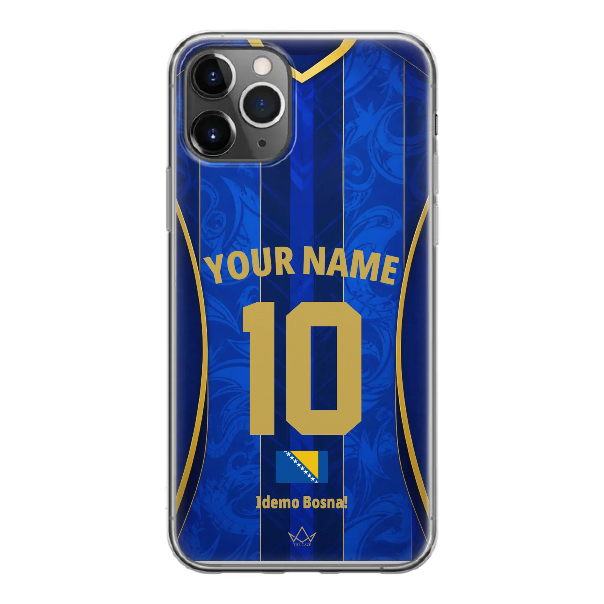 Bosnie-Herzégovine football Jersey iPhone Case