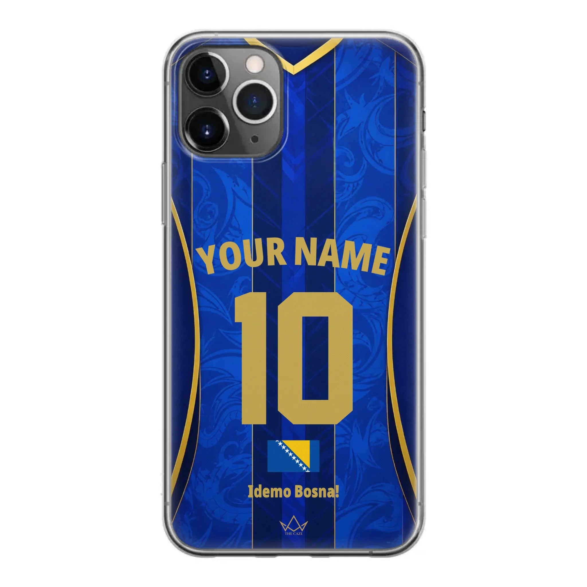 Bosnie-Herzégovine football Jersey iPhone Case