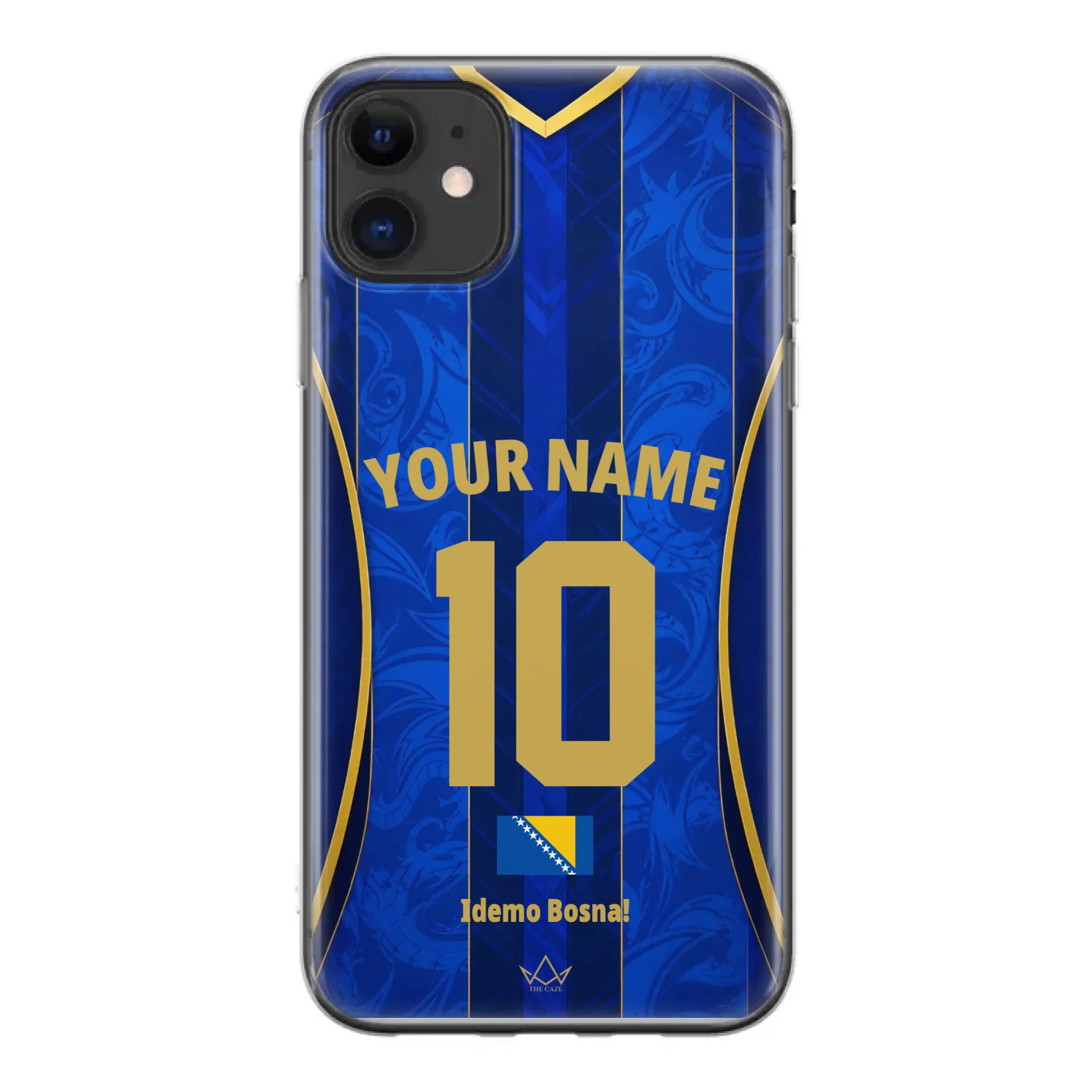 Bosnie-Herzégovine football Jersey iPhone Case