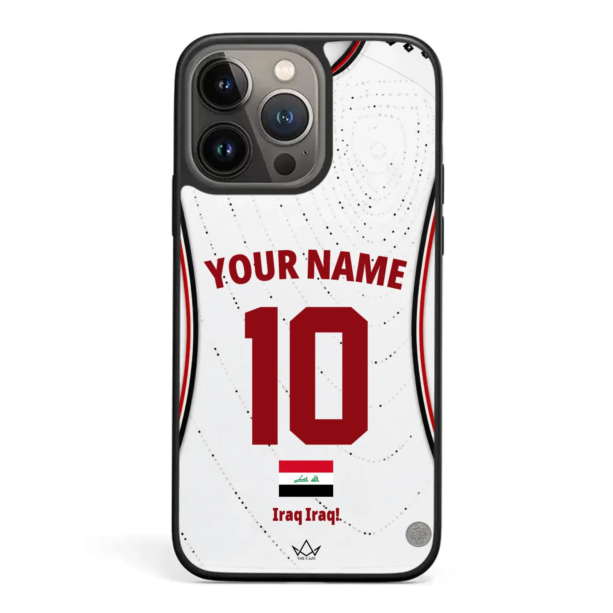 Iraq football Jersey iPhone Case