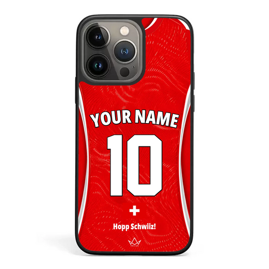 Switzerland football Jersey iPhone Case