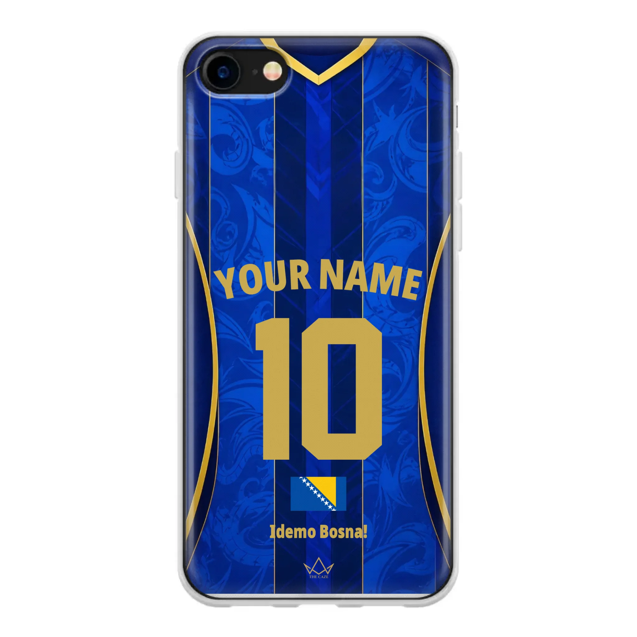 Bosnie-Herzégovine football Jersey iPhone Case