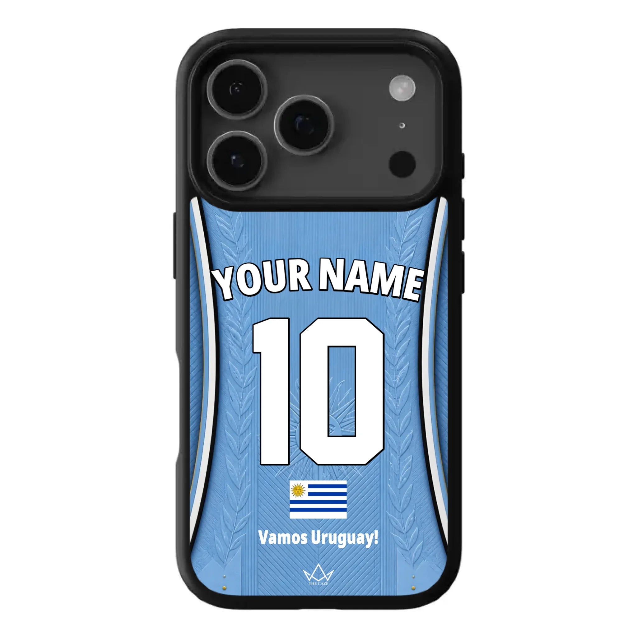 Uruguay football Jersey iPhone Case