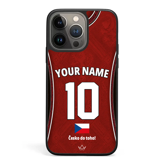 Czech Republic football Jersey iPhone Case