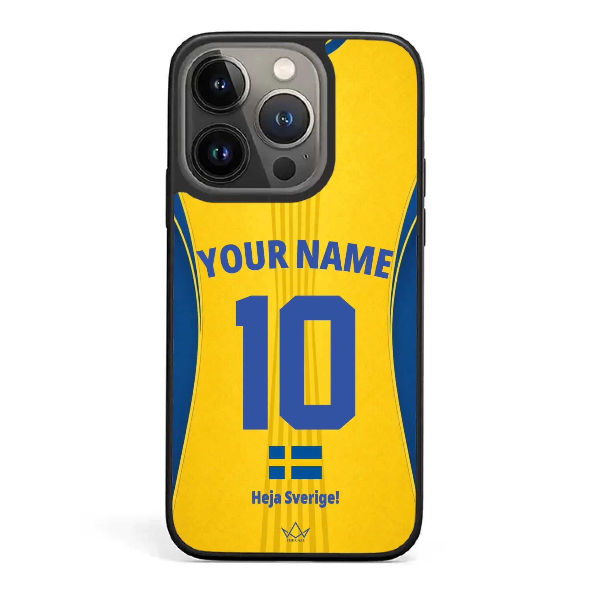 Sweden football Jersey iPhone Case