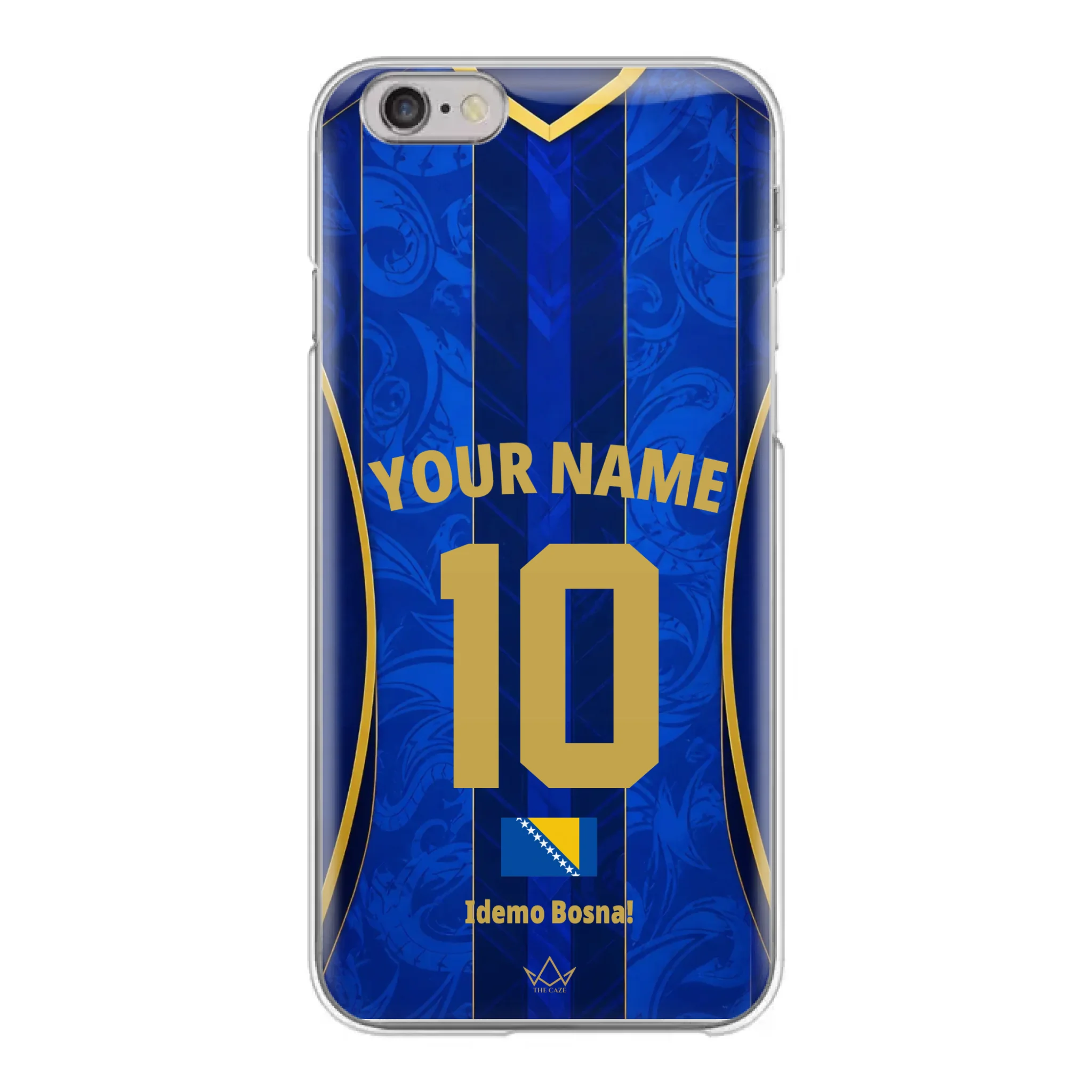 Bosnie-Herzégovine football Jersey iPhone Case