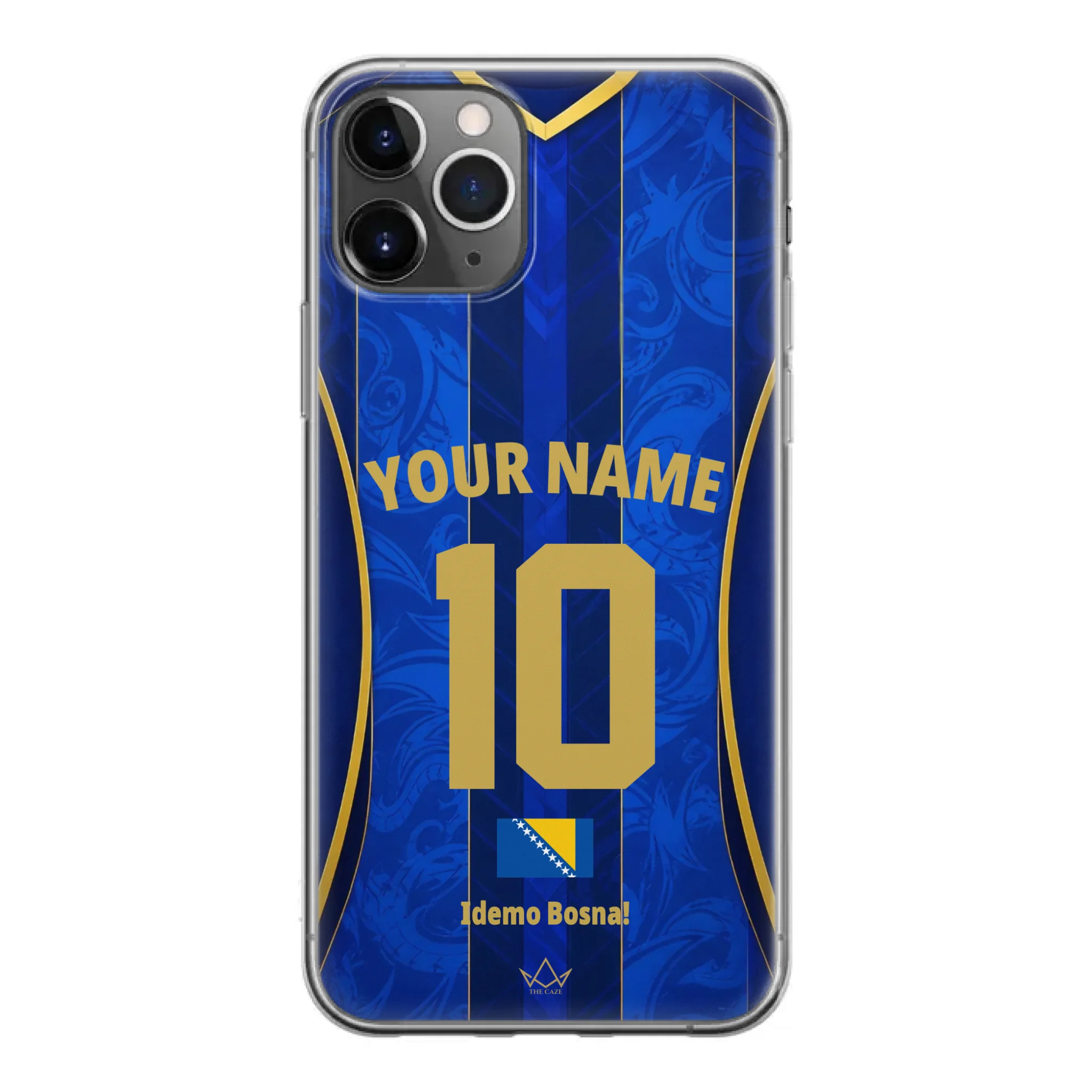 Bosnie-Herzégovine football Jersey iPhone Case