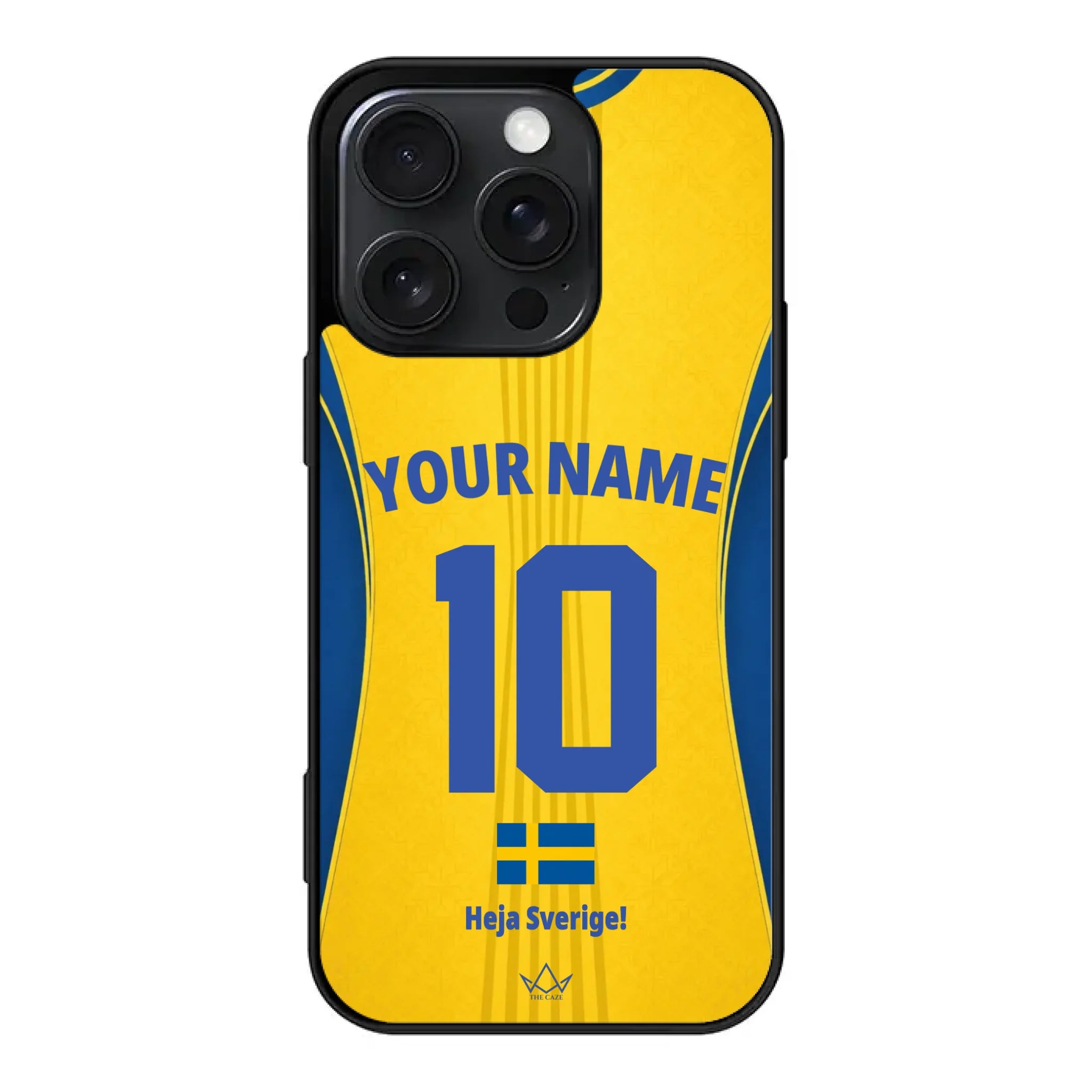 Sweden football Jersey iPhone Case