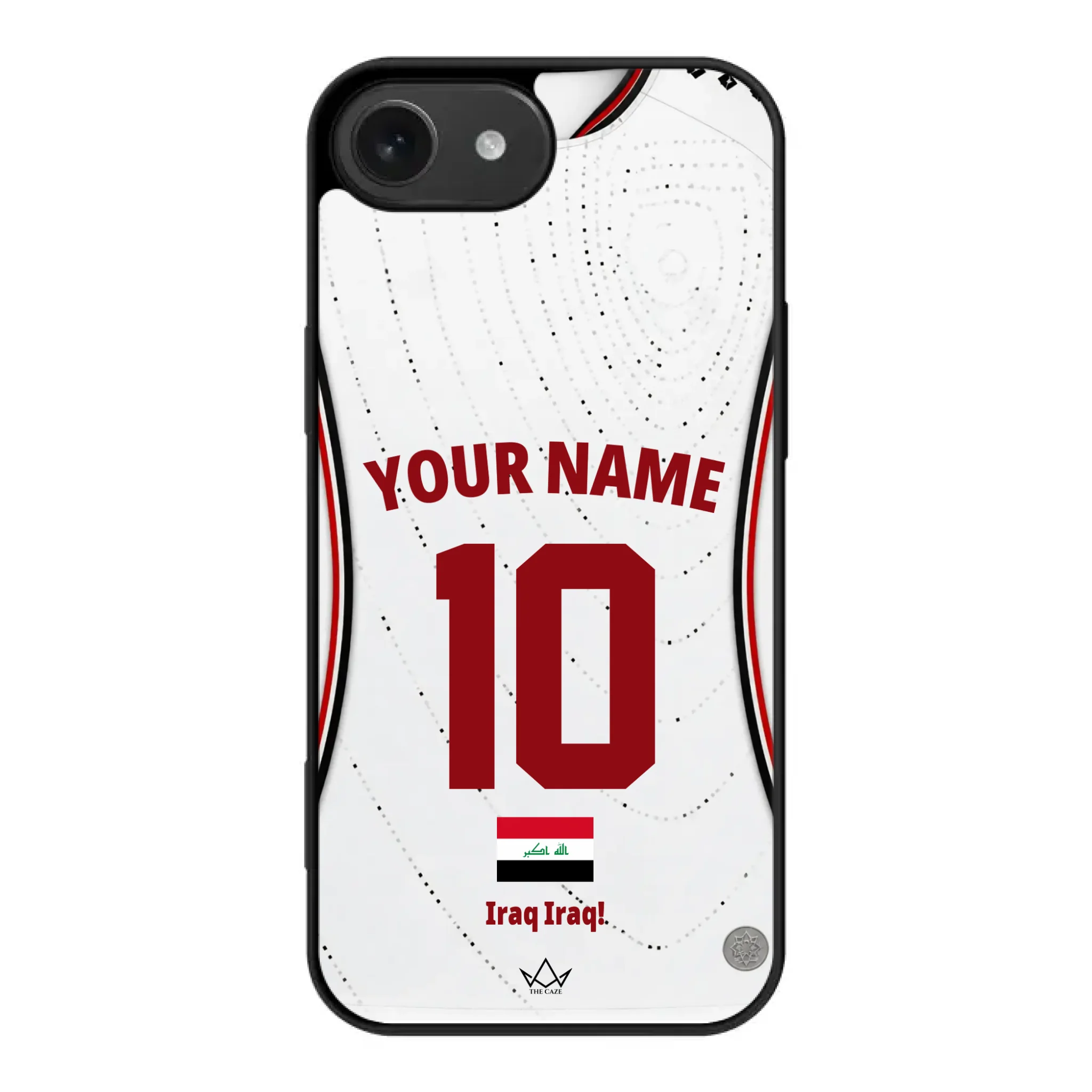 Iraq football Jersey iPhone Case