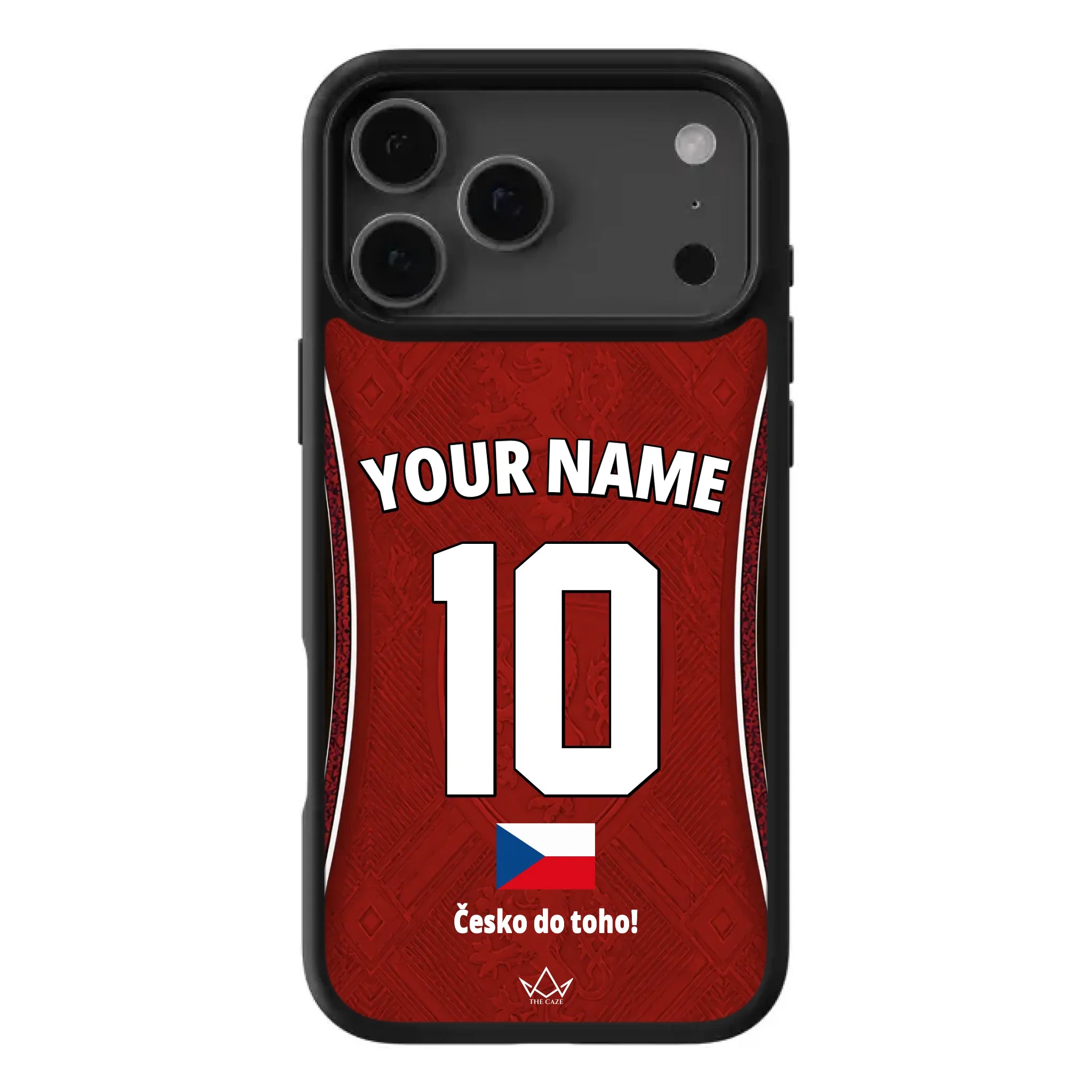 Czech Republic football Jersey iPhone Case
