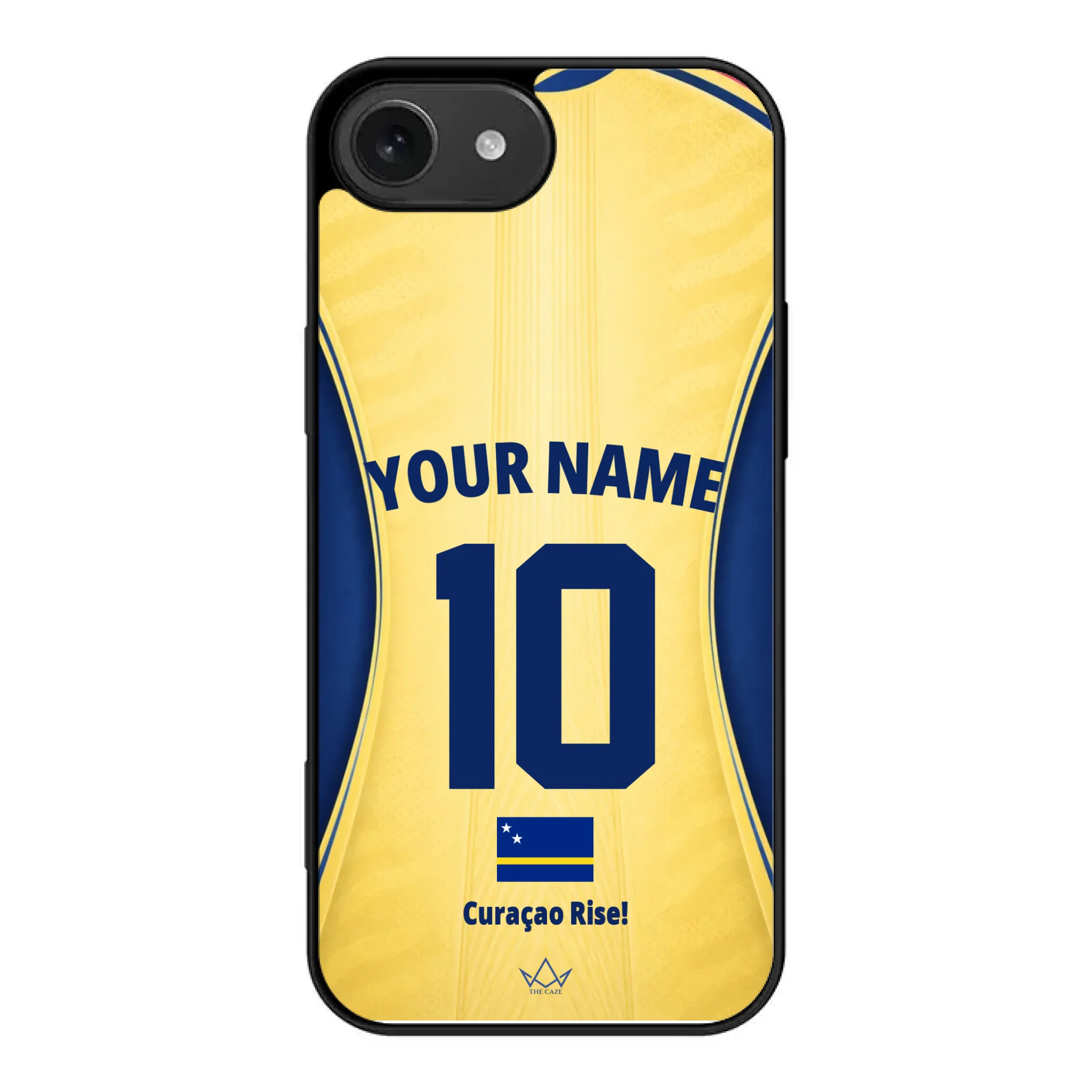 Curacao football Jersey iPhone Case