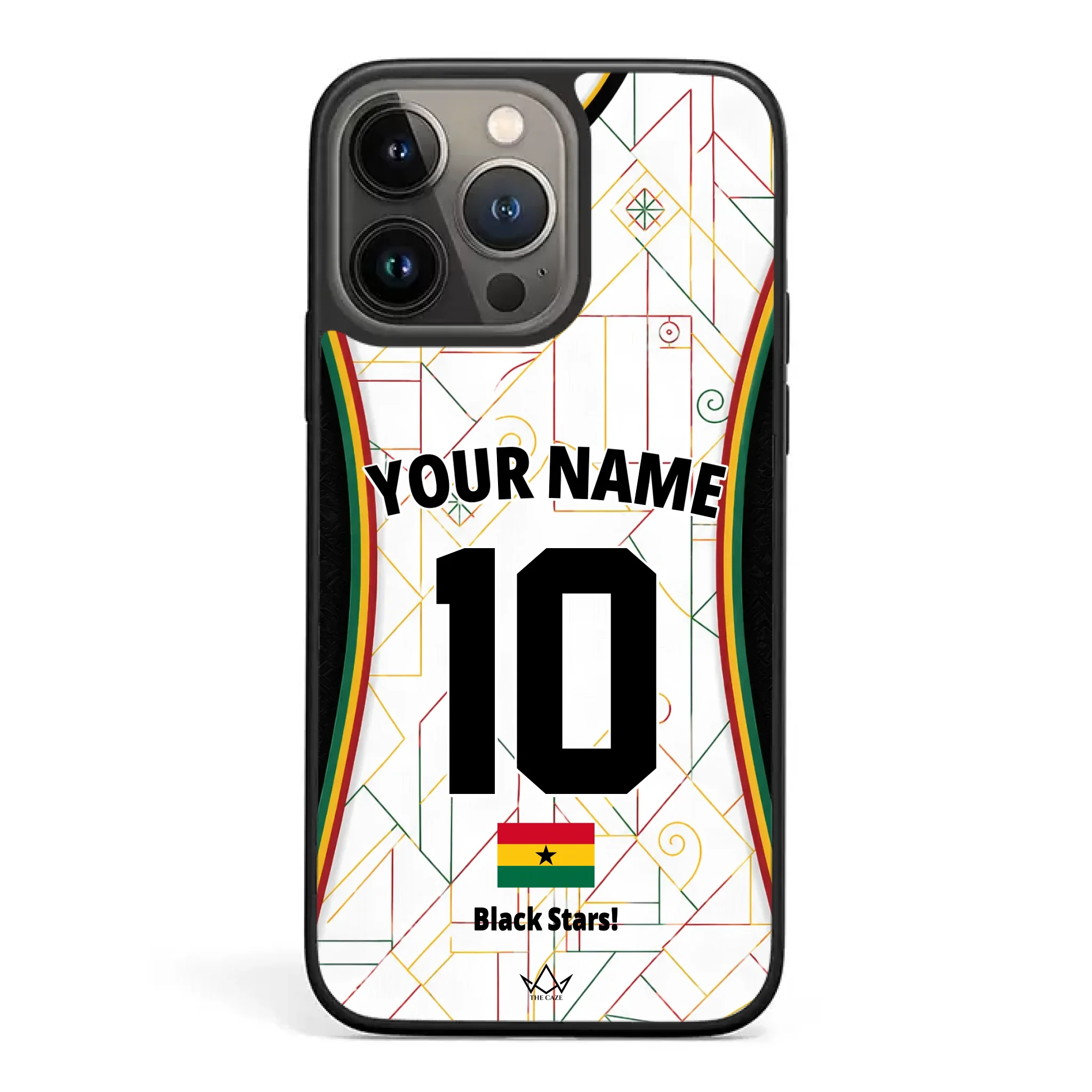 Ghana football Jersey iPhone Case