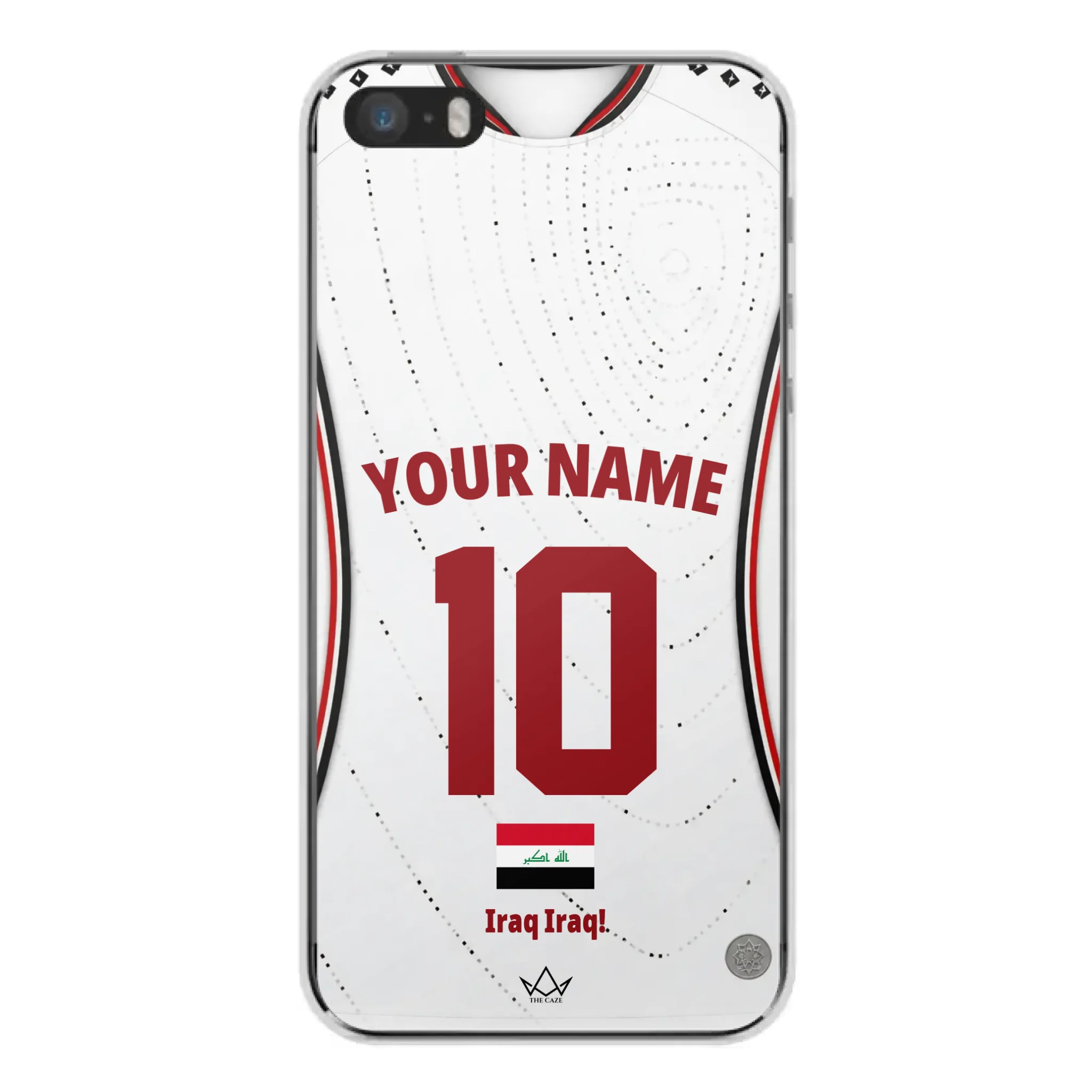 Iraq football Jersey iPhone Case