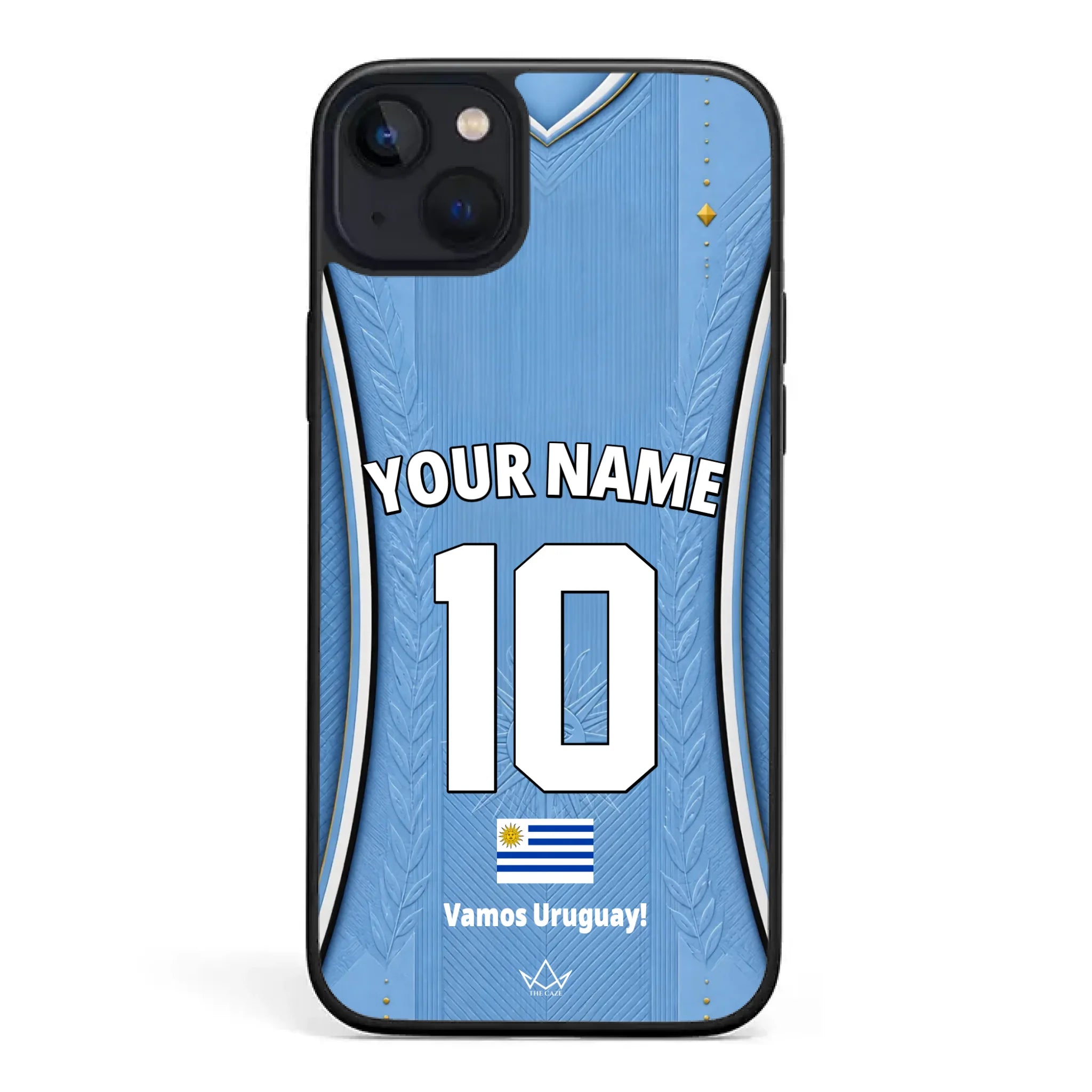 Uruguay football Jersey iPhone Case