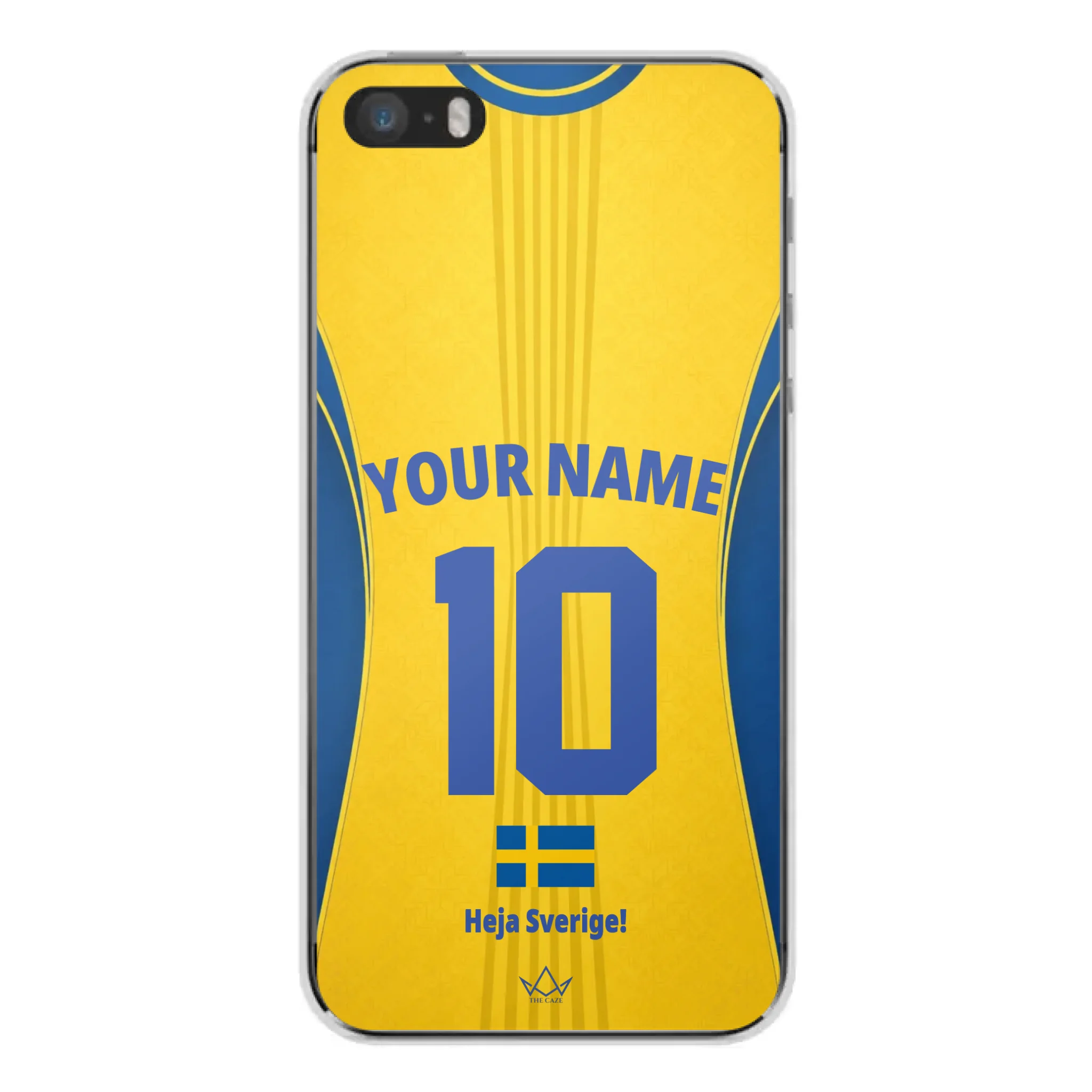 Sweden football Jersey iPhone Case