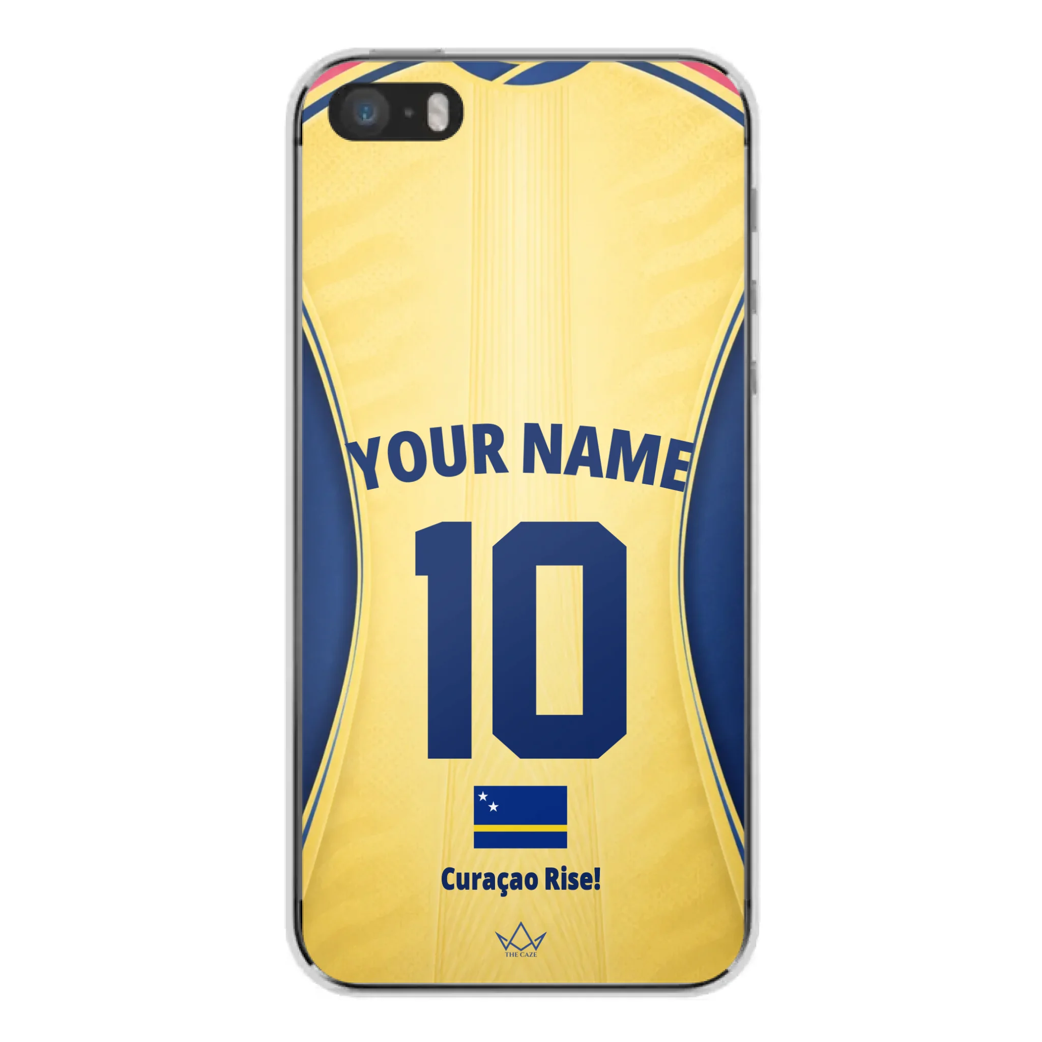 Curacao football Jersey iPhone Case