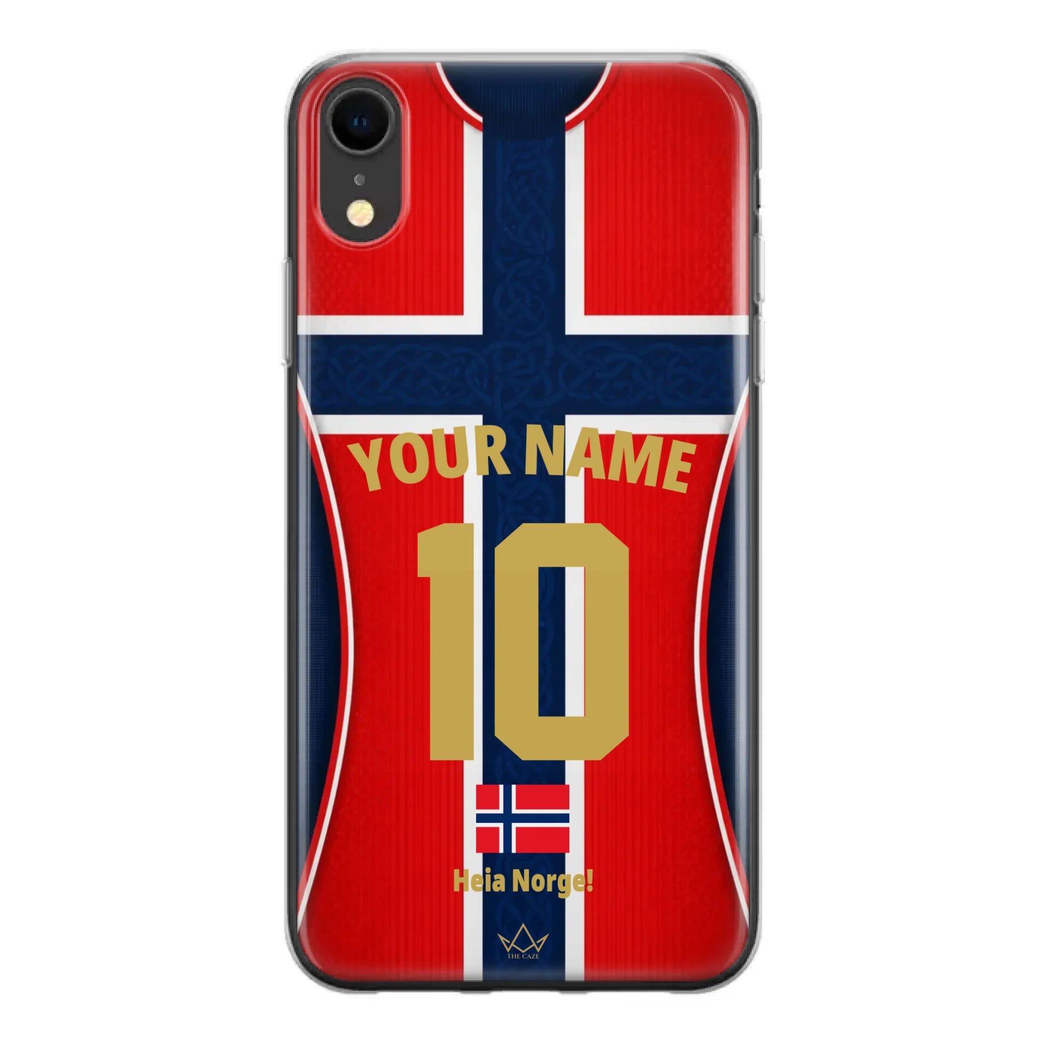 Norway football Jersey iPhone Case