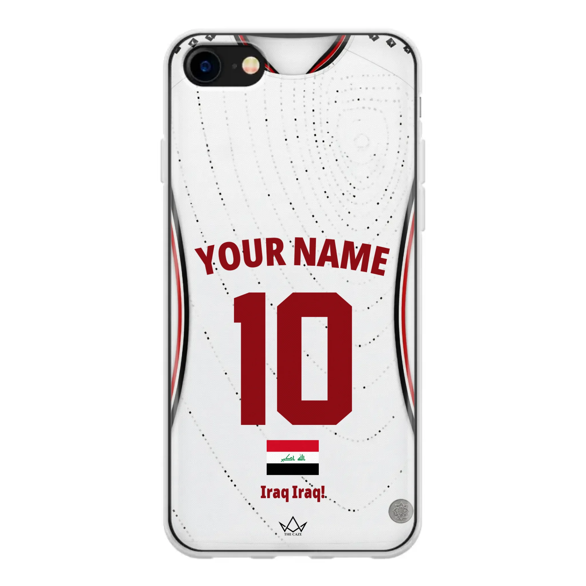 Iraq football Jersey iPhone Case