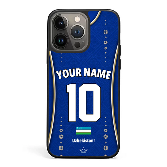 Uzbekistan football Jersey iPhone Case