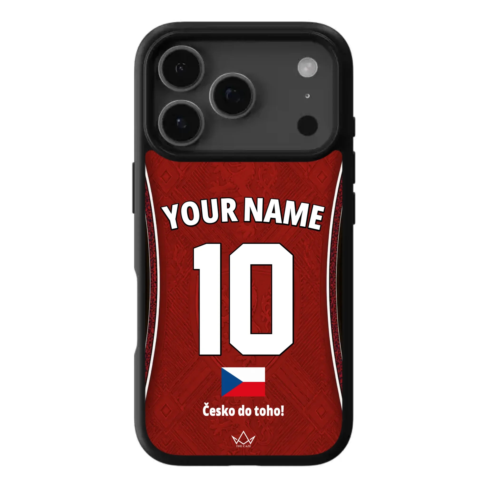Czech Republic football Jersey iPhone Case