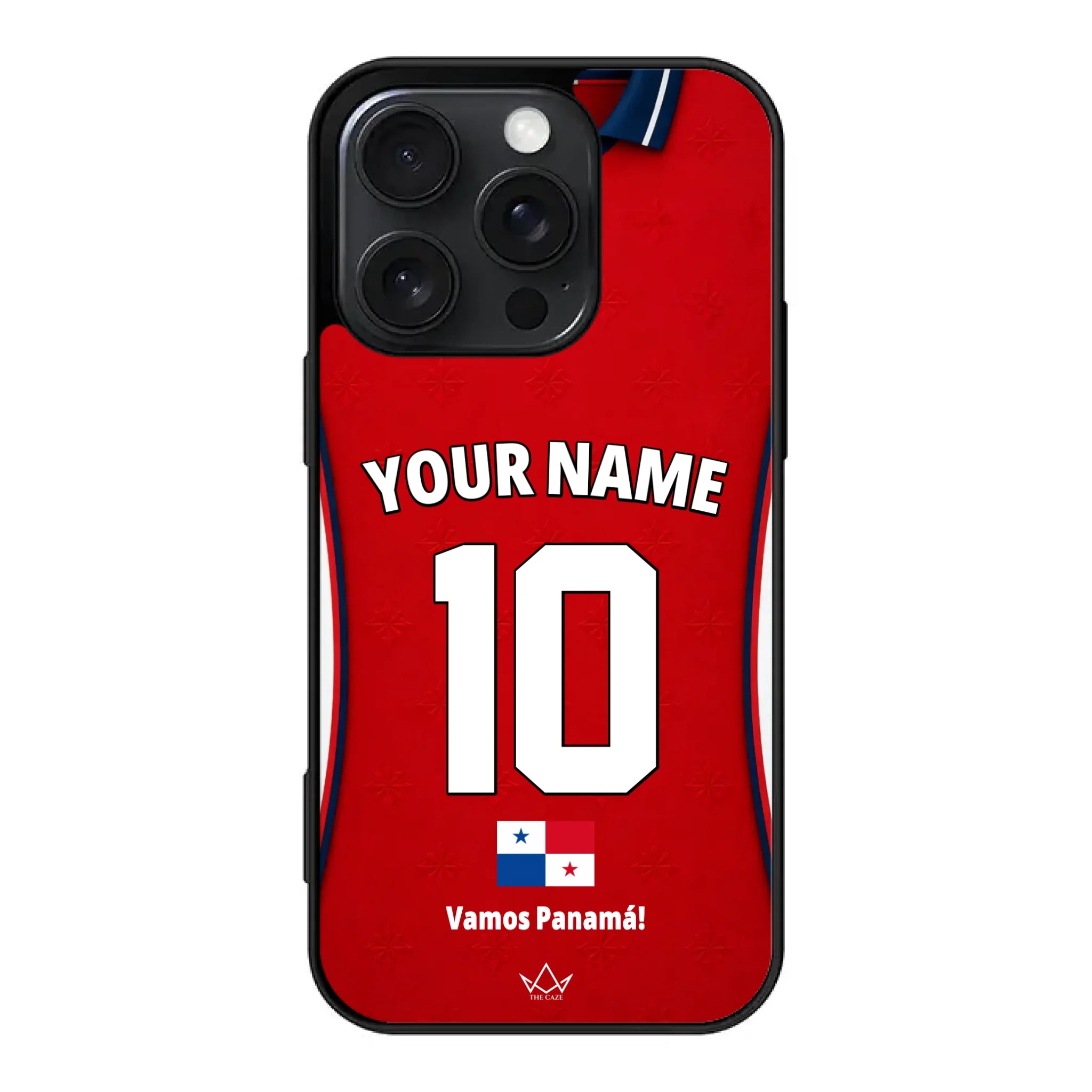 Panama football Jersey iPhone Case