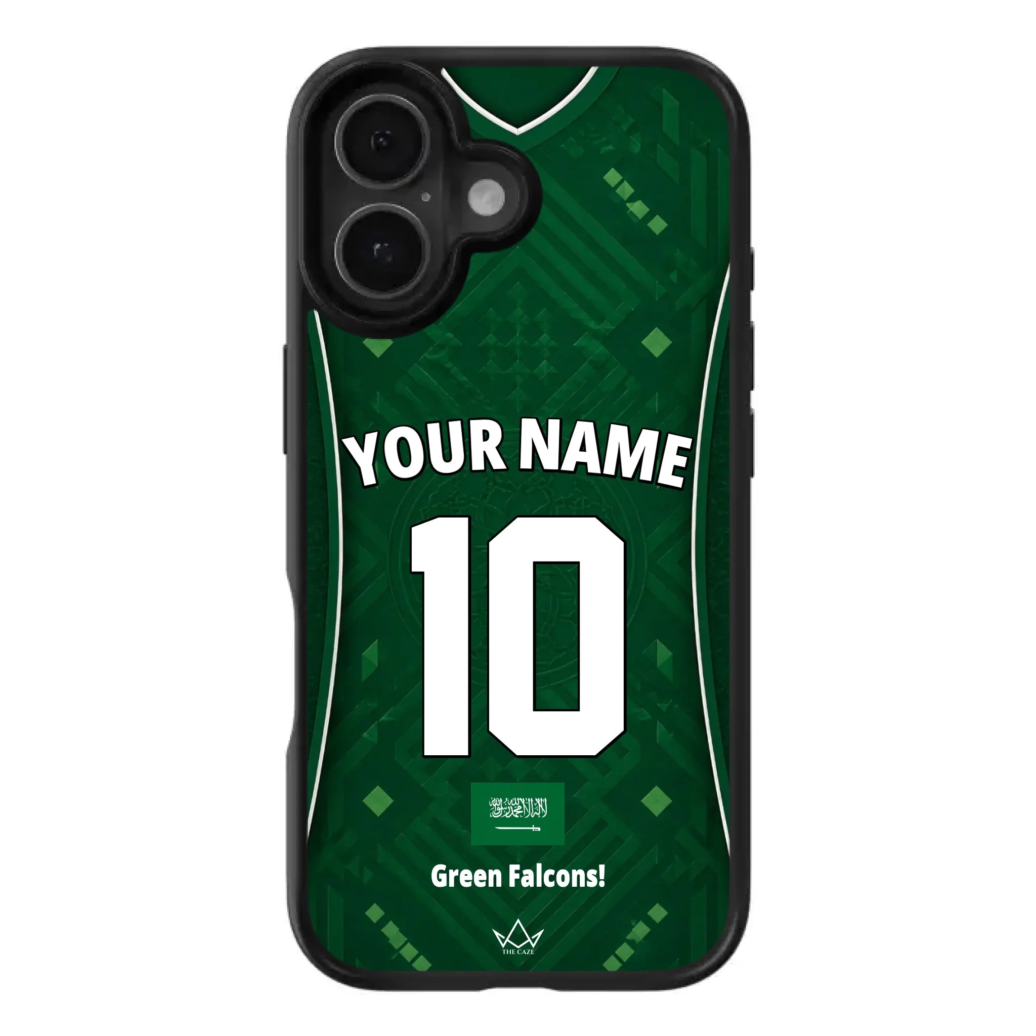 Saudi Arabia football Jersey iPhone Case