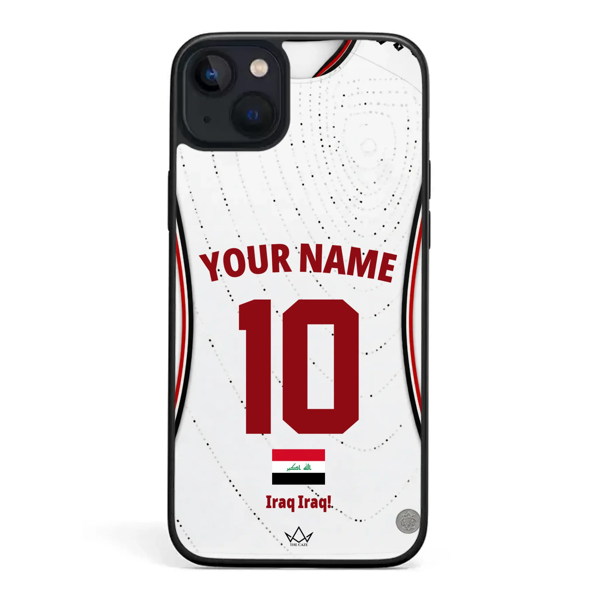 Iraq football Jersey iPhone Case