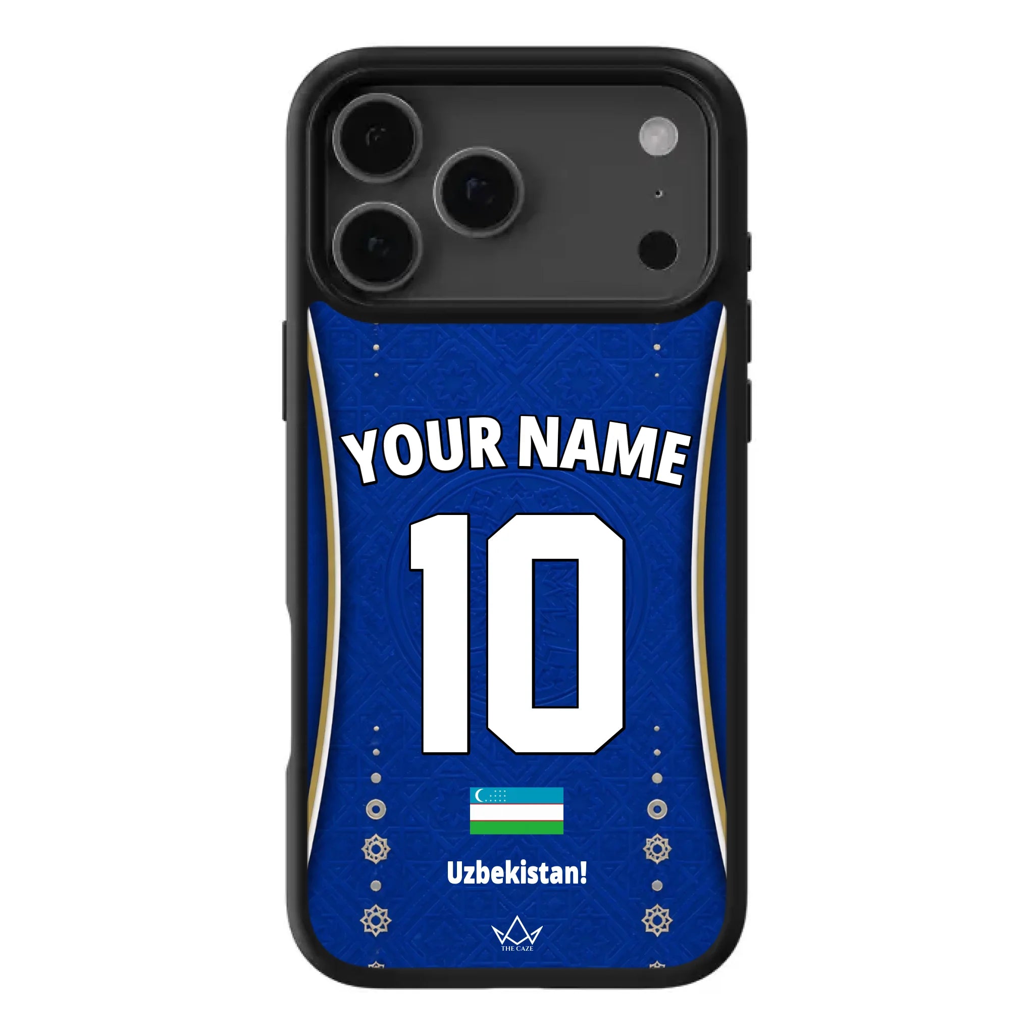 Uzbekistan football Jersey iPhone Case