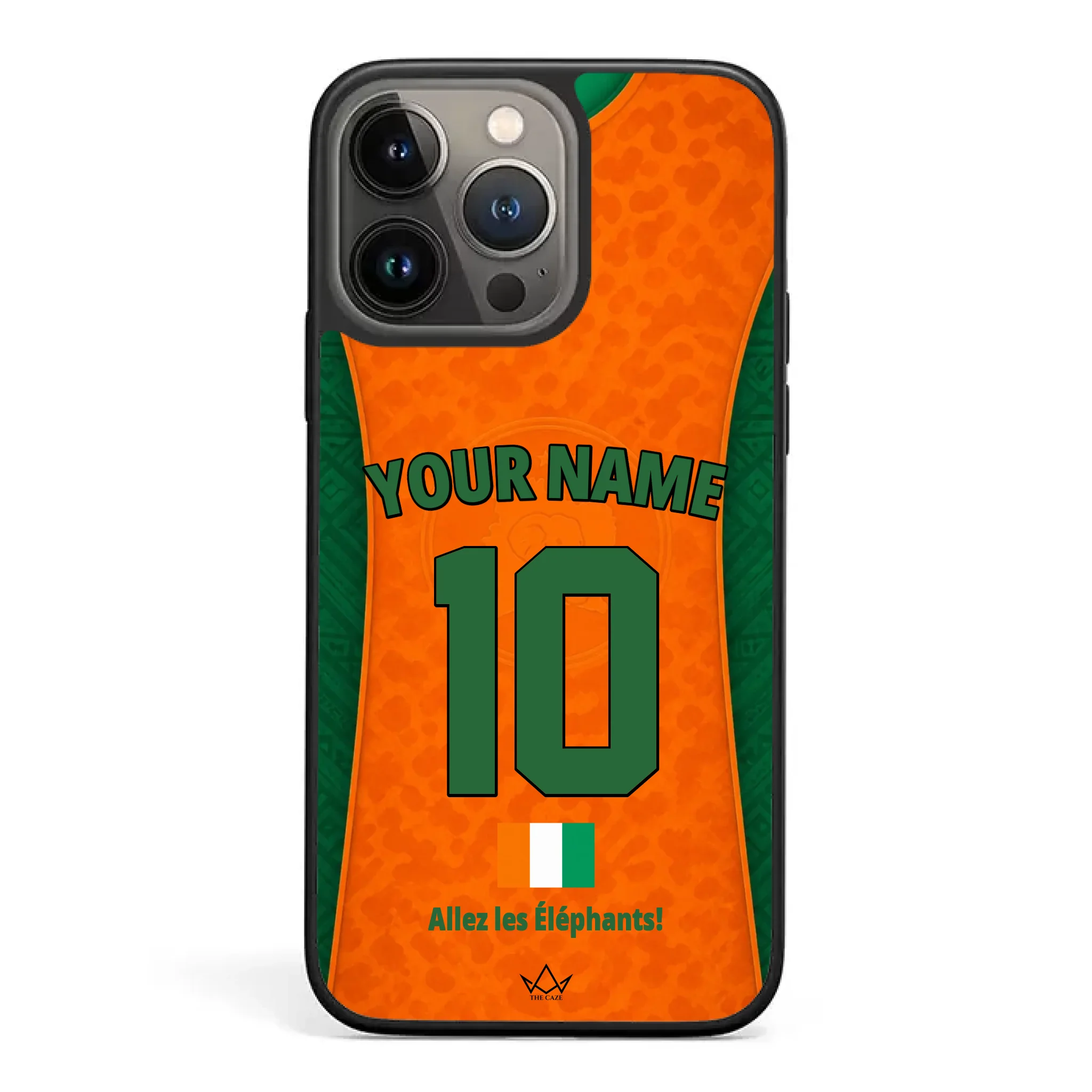 Ivory Coast football Jersey iPhone Case